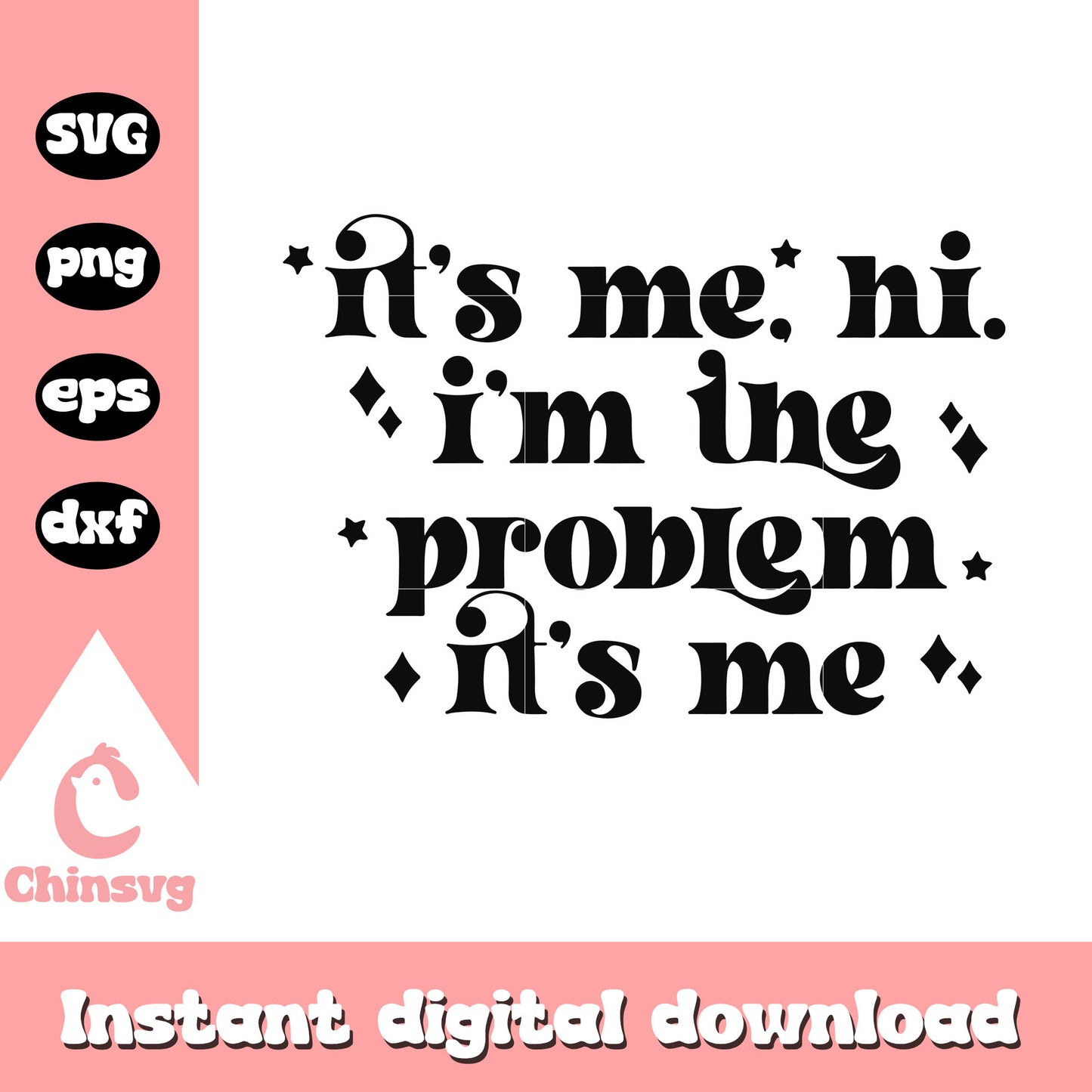 It's me hi I'm the problem svg, Taylor Swift svg, font svg