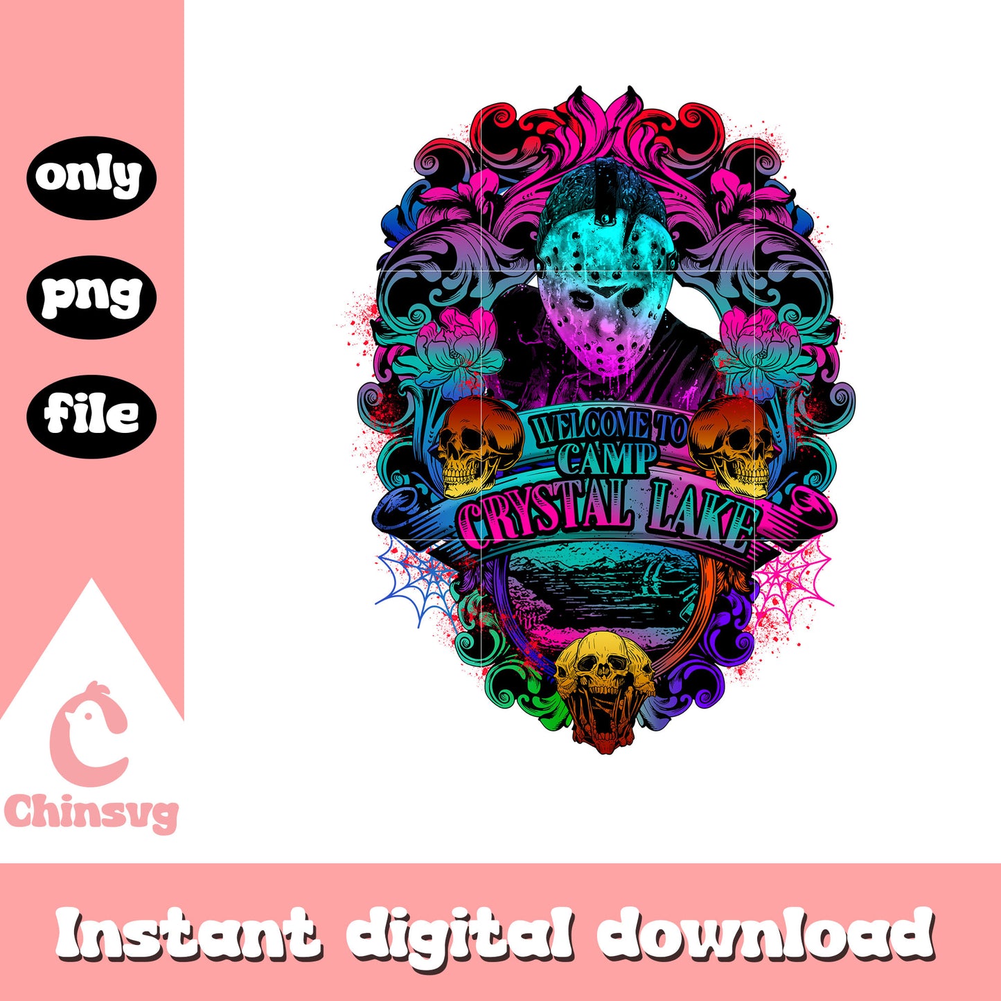 Jason Voorhees welcome to camp crystal lake png, horror movies png