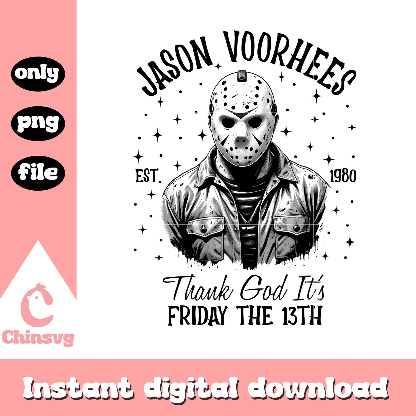 Jason voohees thank god it's friday the 13th est 1980 png, voorhees png