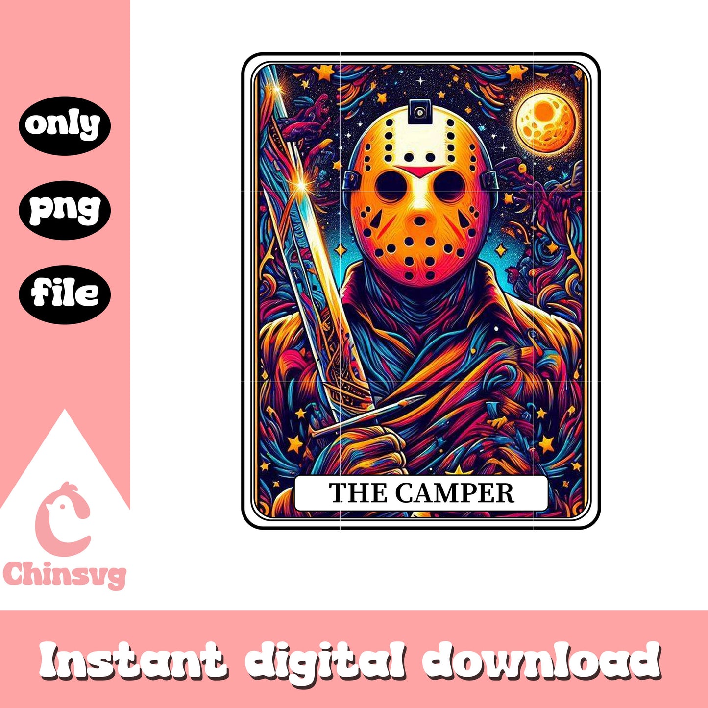 Jason voorhees the camper halloween png, halloween movie png
