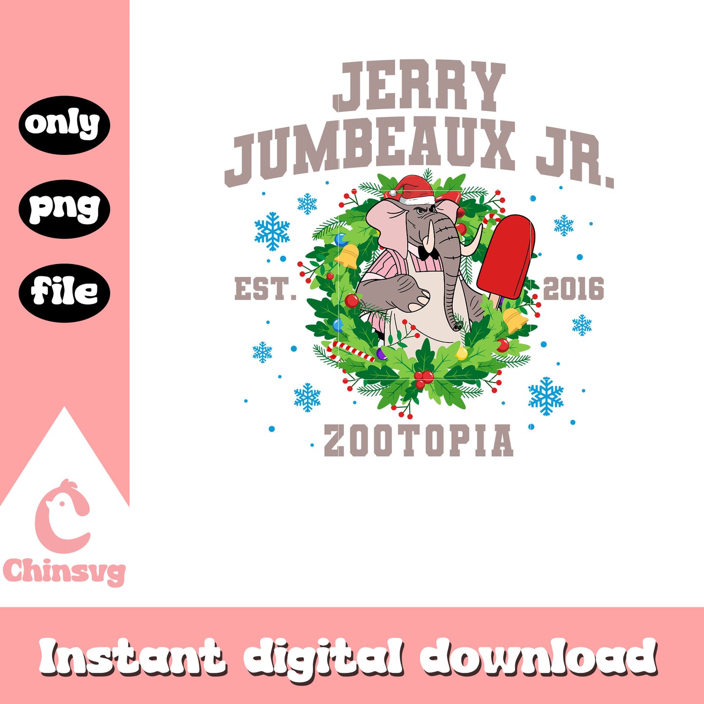 Jerry jumbeaux jr zootopia est 2016 png, zootopia characters png