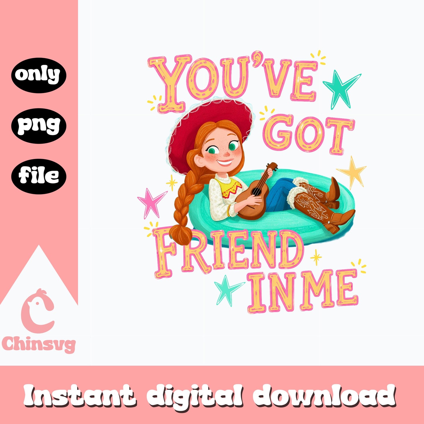 Jessie Toy Story You Got A Friend In Me, Disney PNG, Toy Story PNG