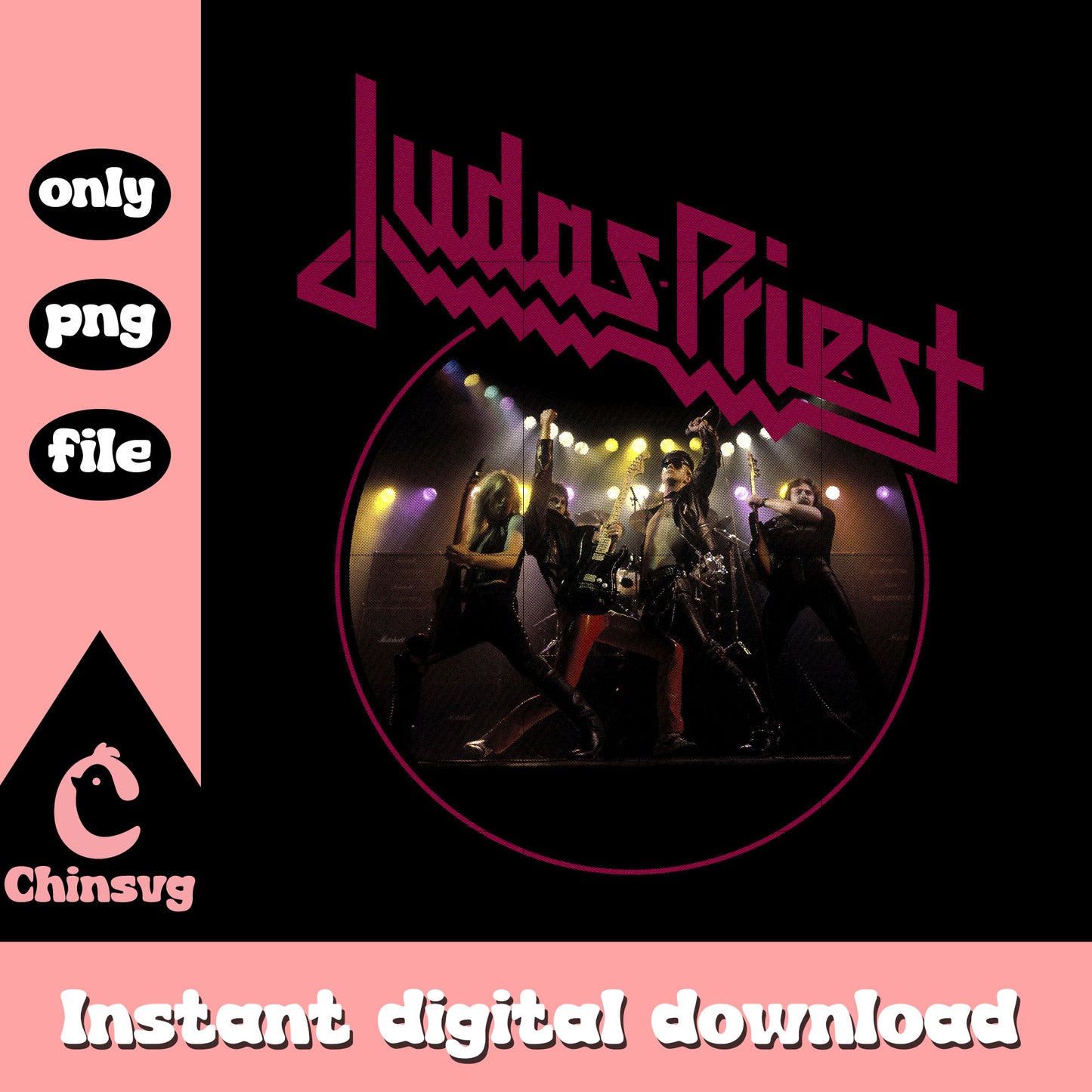 Judas first poster concert png, rock star png, music band png