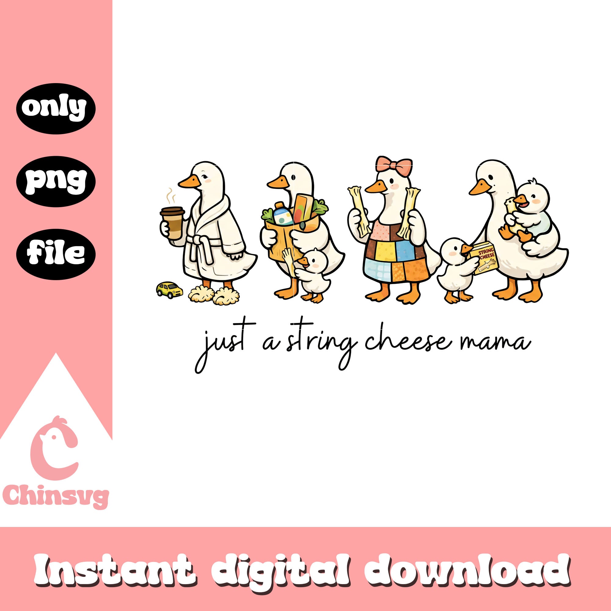 Just a string cheese mama era png, mother day png, silly goose png ...