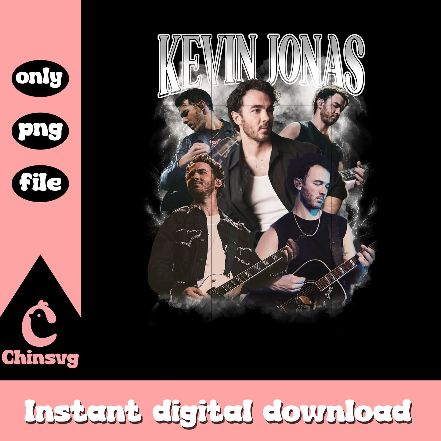 Kevin jonas lightnign design png, kevin jonas png, jonas png