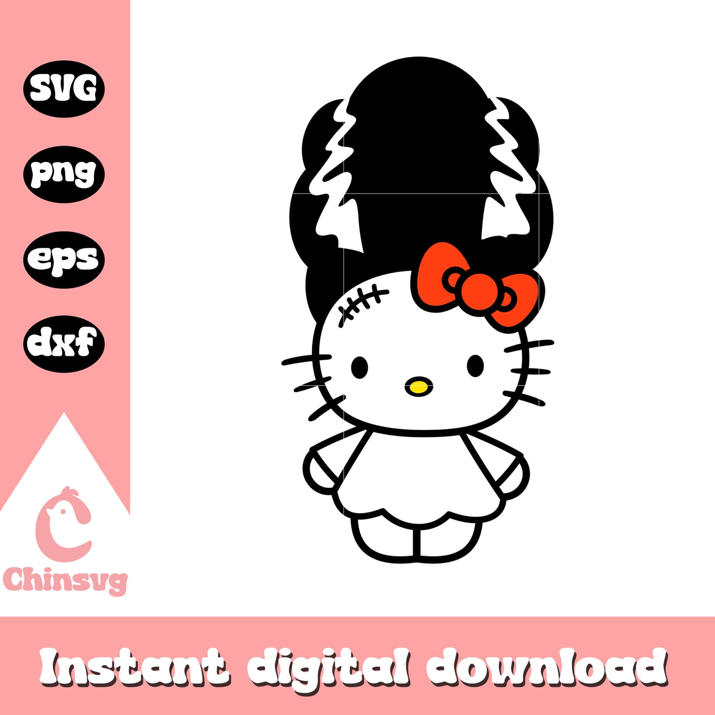 Kitty elizabeth lavenza svg, hello kitty svg, sanrio svg