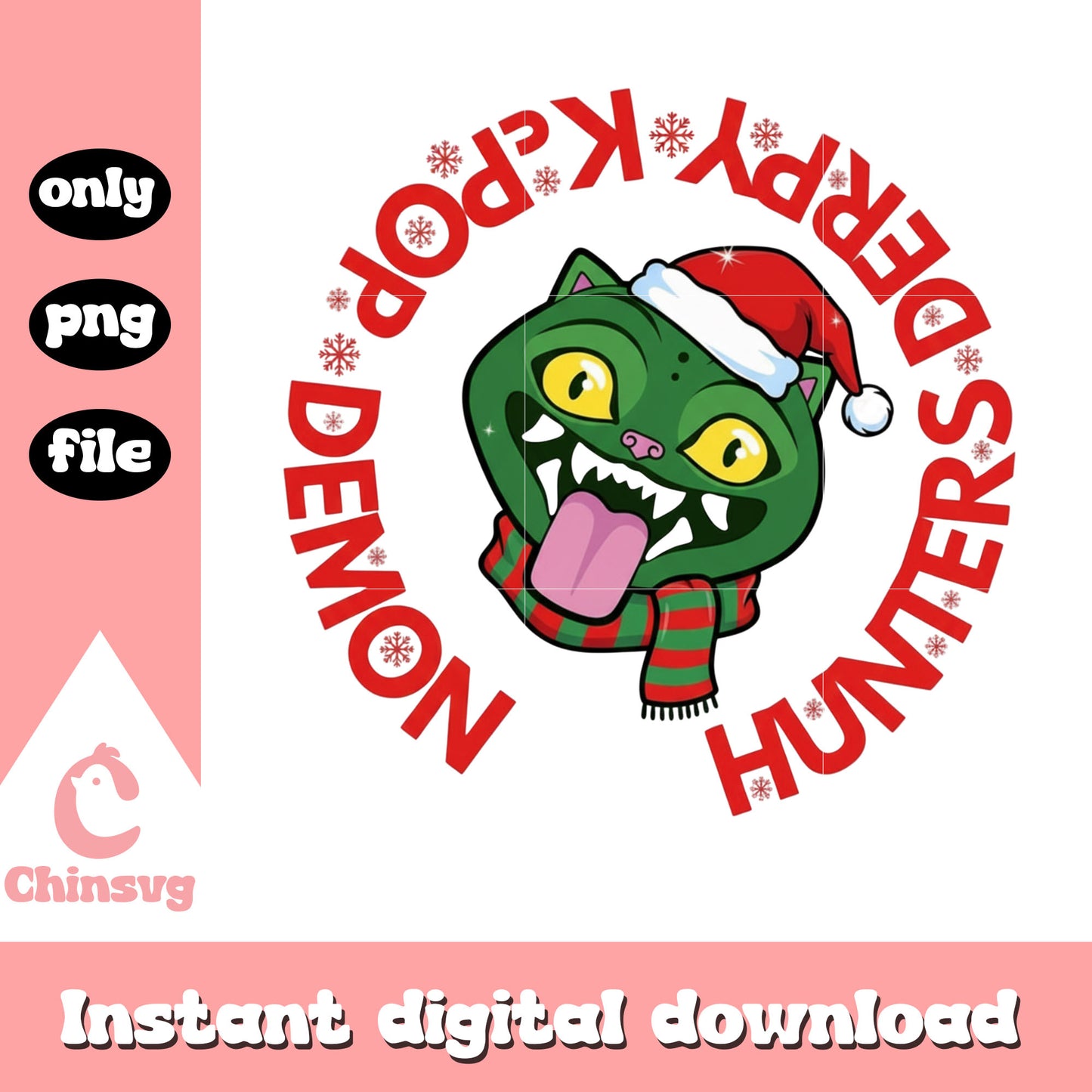 Kpop demon hunters derpy face tounge png, derpy cat png