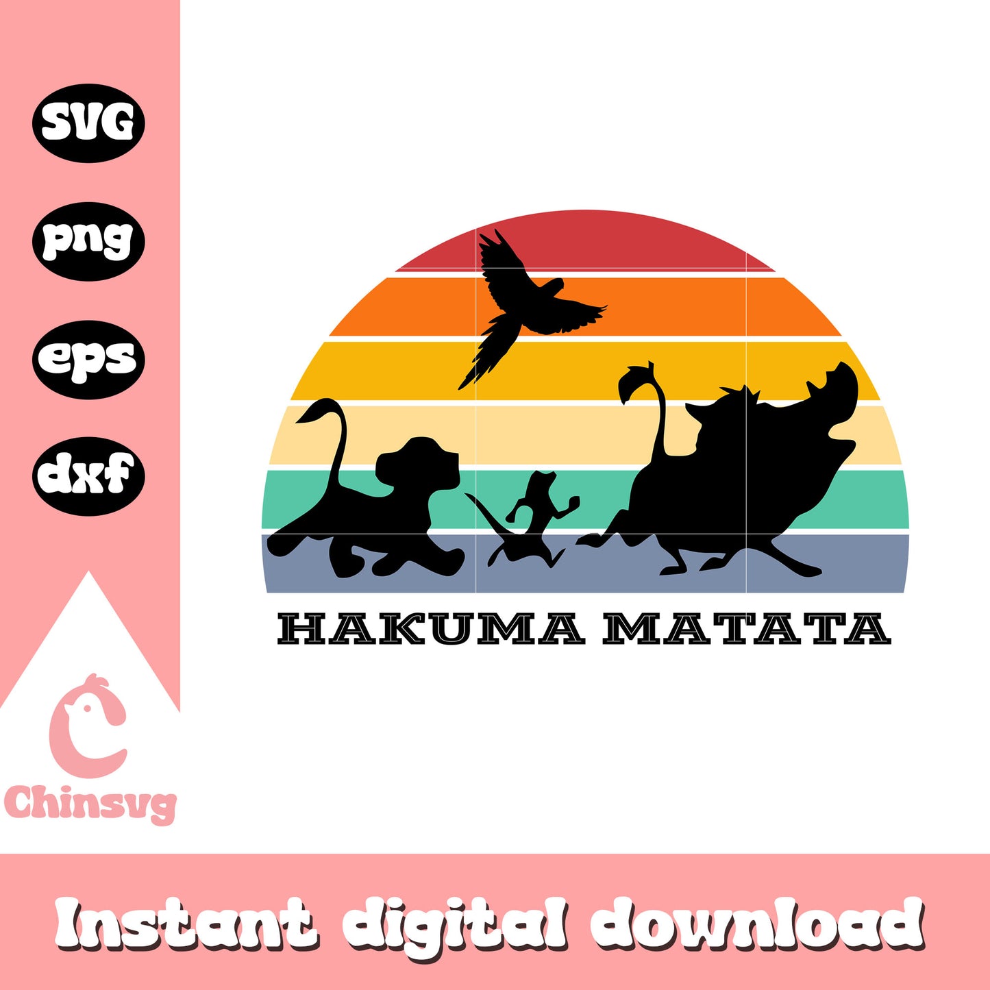 Lion king hakuna matata svg, the lion king svg, disney svg