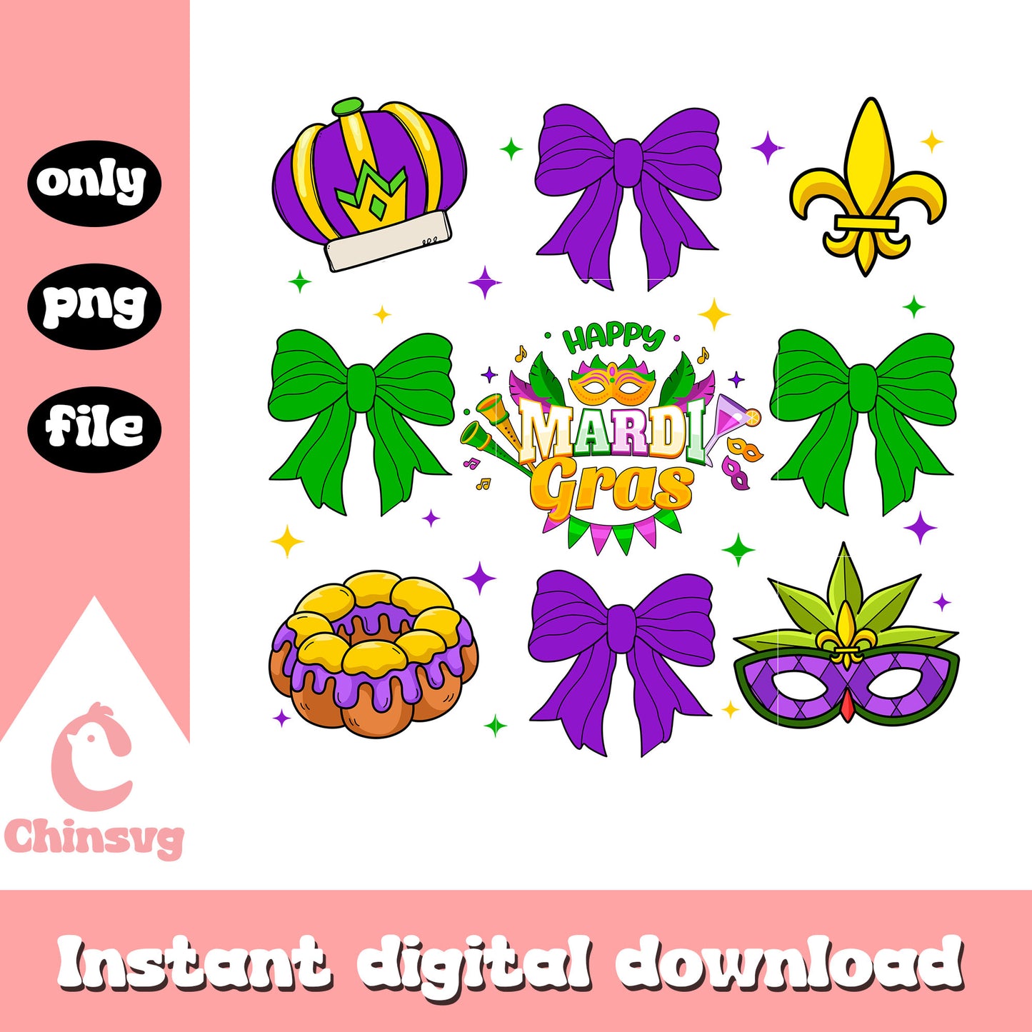Mardi gras bow queen png, what does mardi gras mean png
