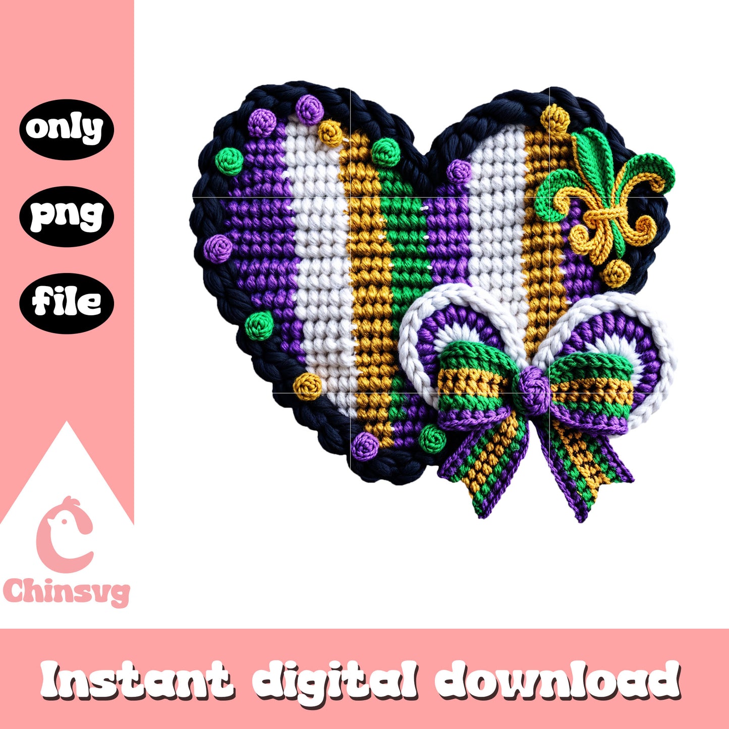 Mardi gras heart bow png, when is mardi gras 2025 png