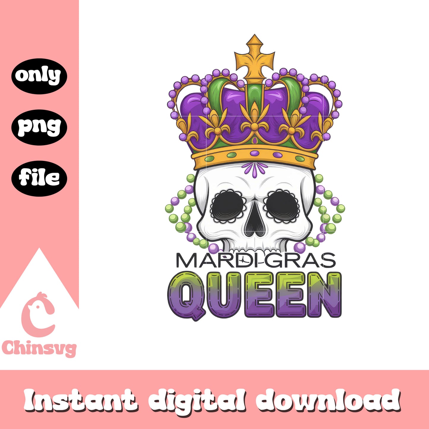 Mardi gras queen skeleton png, mardi gras season new orleans png