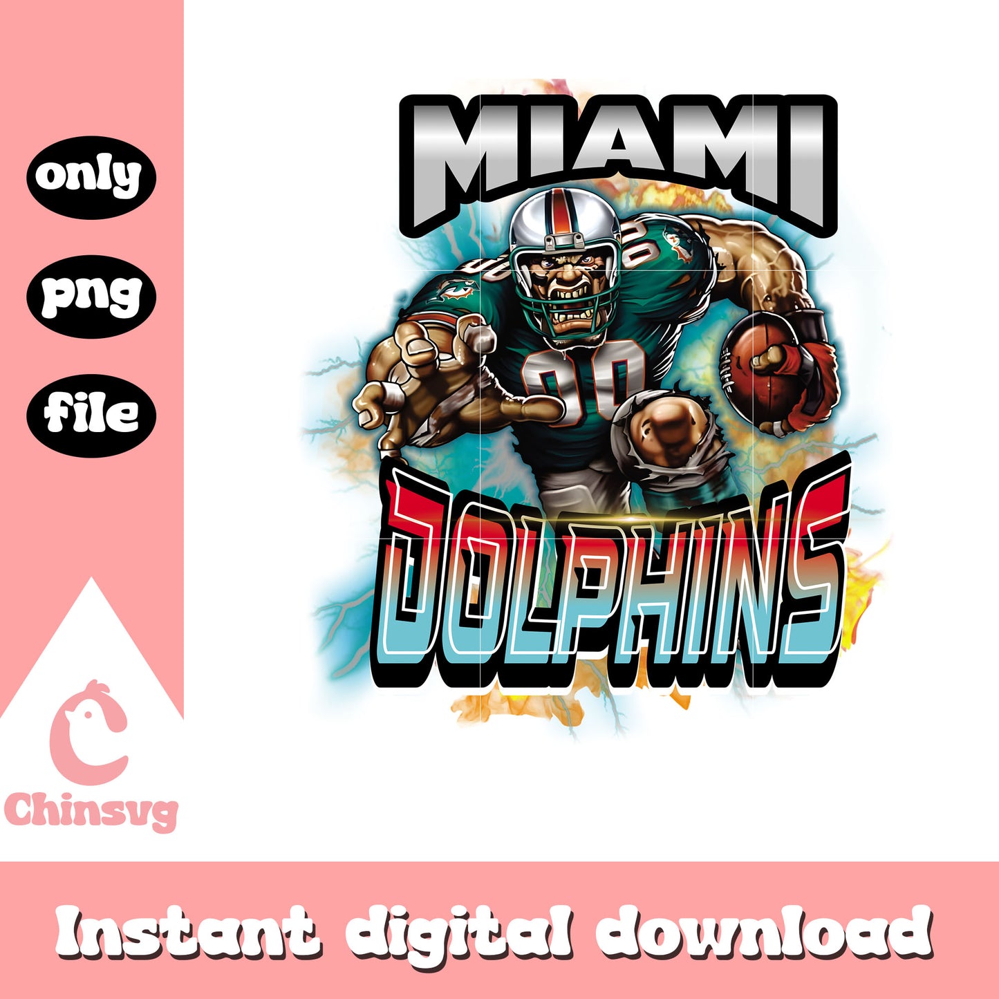 Mascot pro miami dolphins png, nfl miami dolphins news png