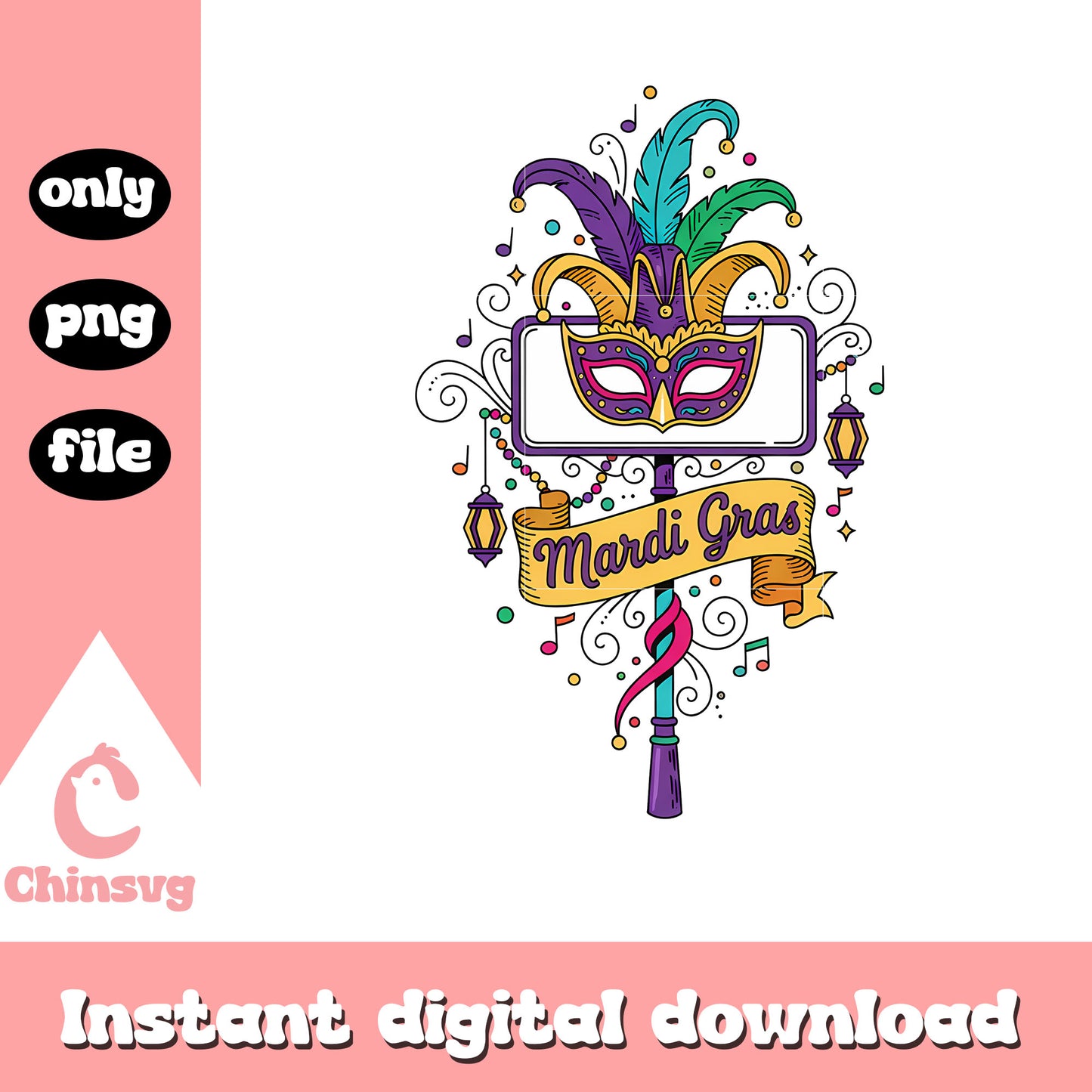 Mask glitter mardi gras png, mardi gras 2026 new orleans png