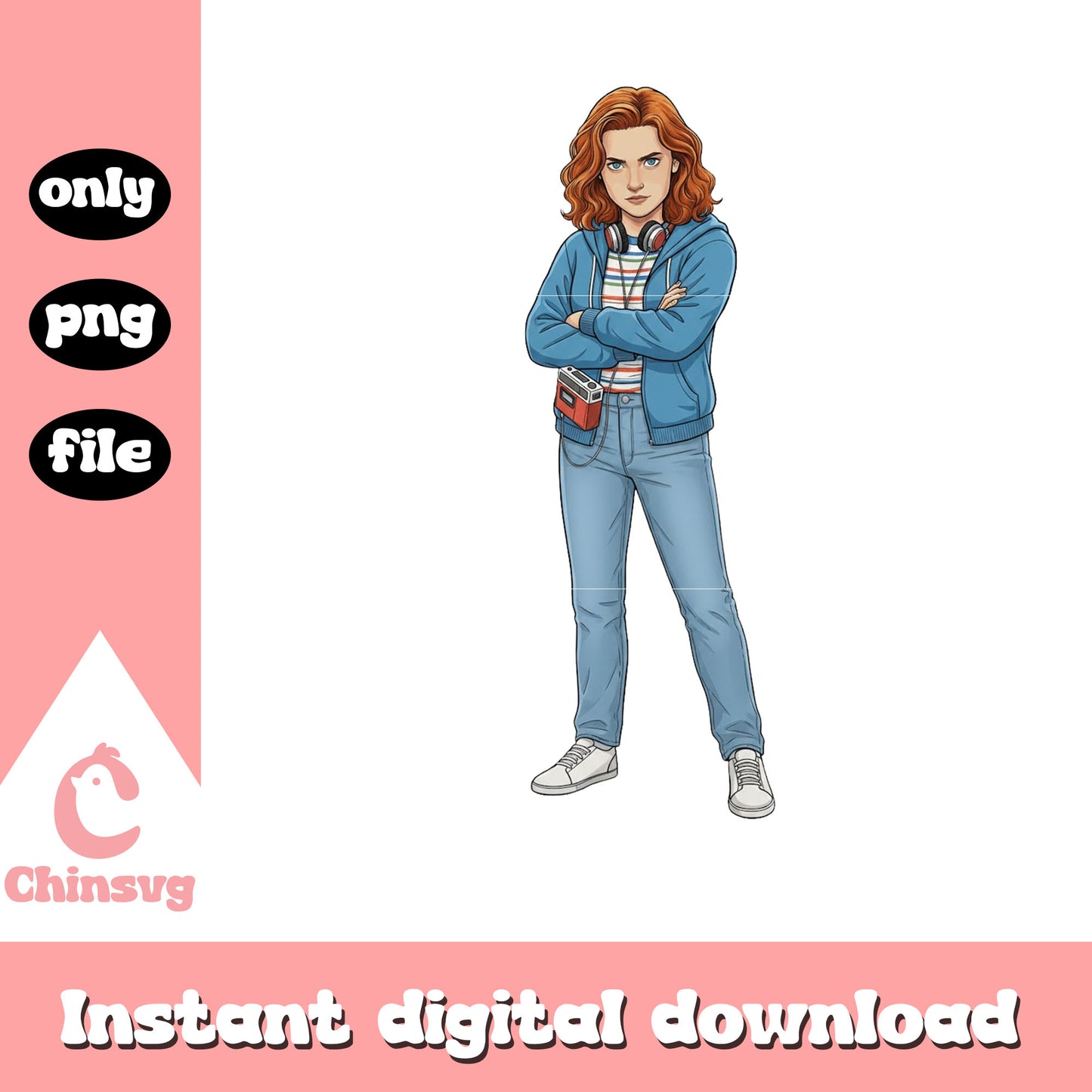 Max stranger things png, stranger things max png, trending movie png