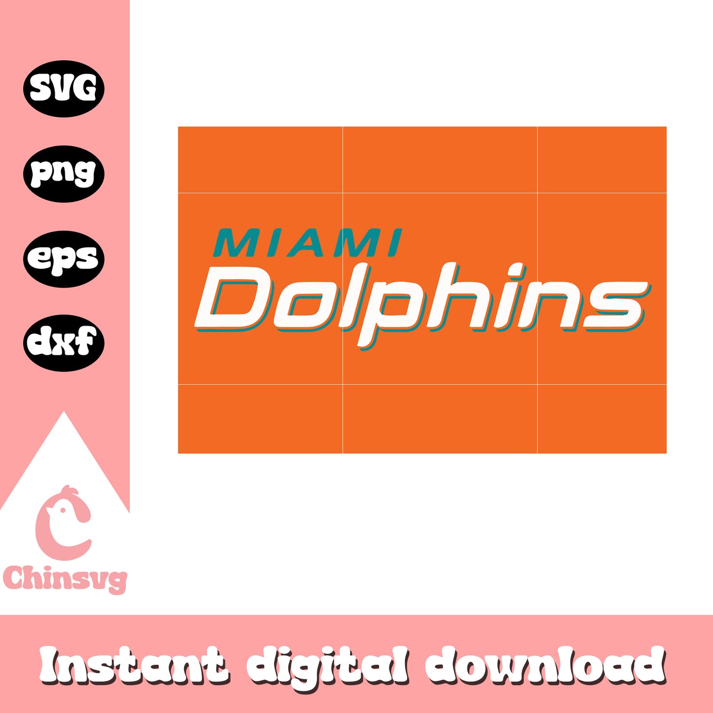 Miami dolphins football nfl team clipart svg, new york giants new logo svg