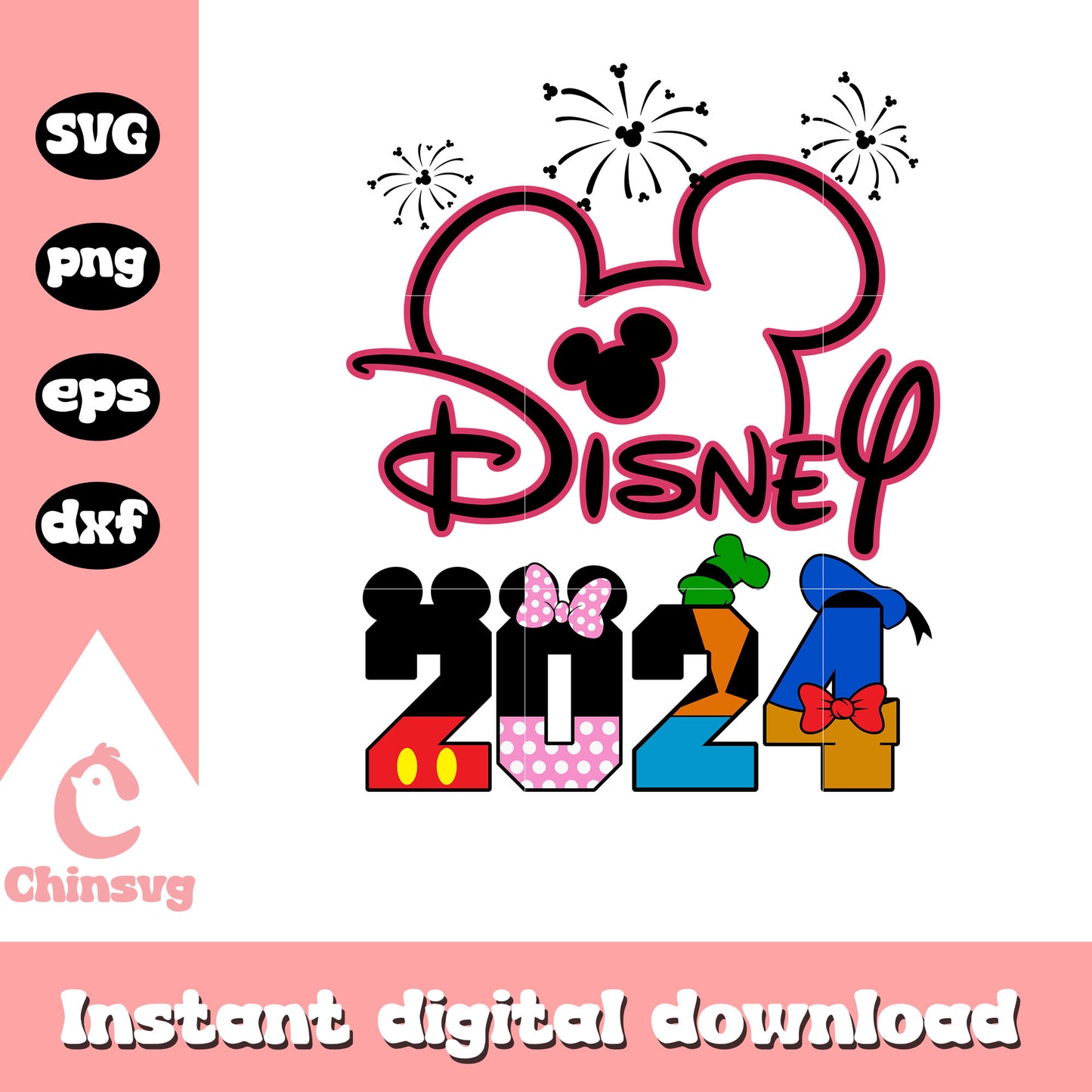 Mickey ears disney 2024 svg, mickey ears svg, disney 2024 svg
