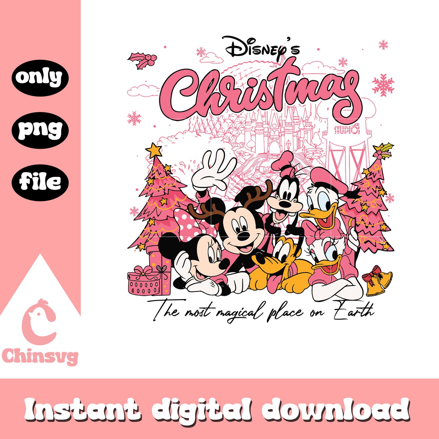 Mickey friends disney christmas png, christmas mickey and friends png