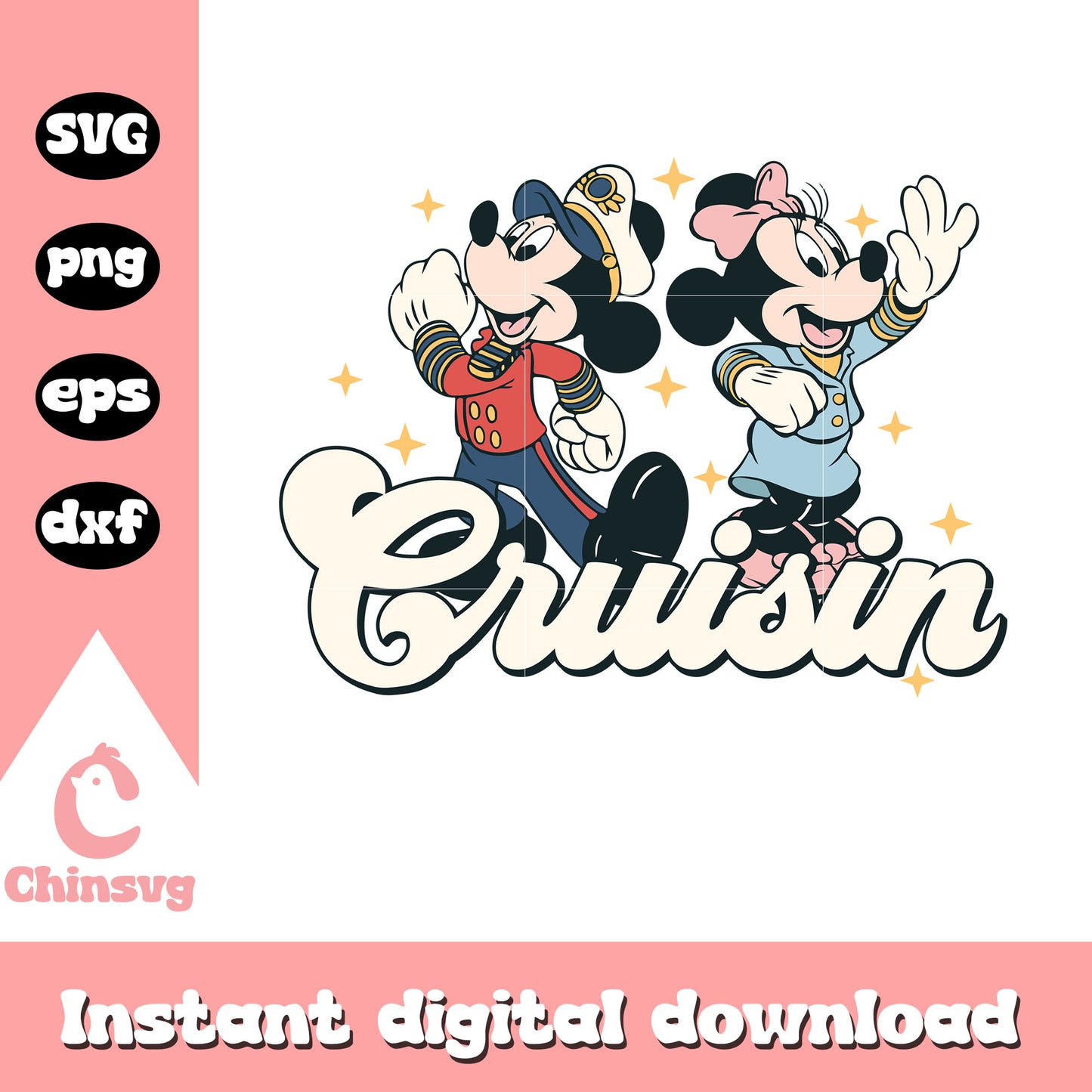 Mickey minnie mouse sailor cruisin svg, disney cruises svg