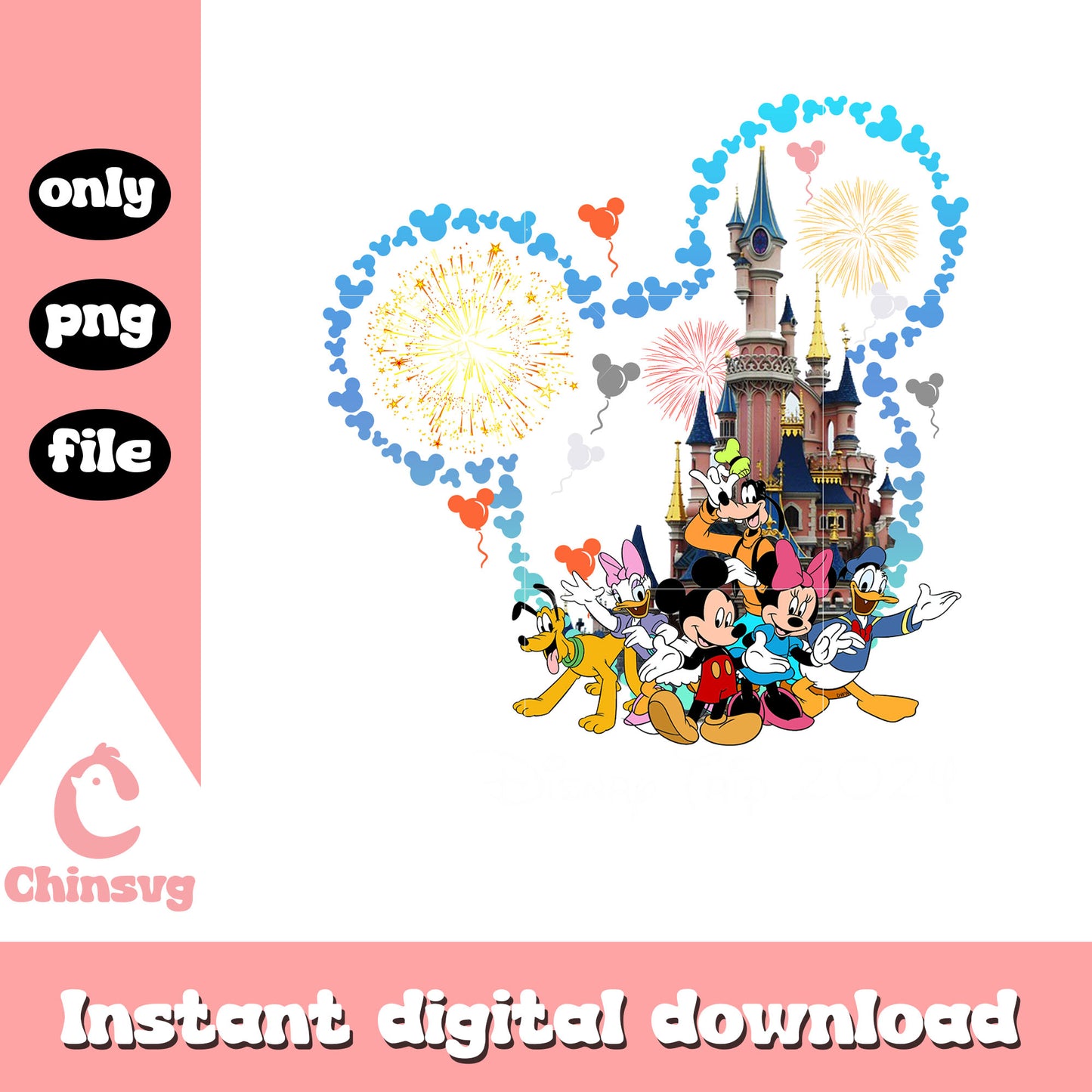 Mickey and friends disney png, mickey head png, disney png