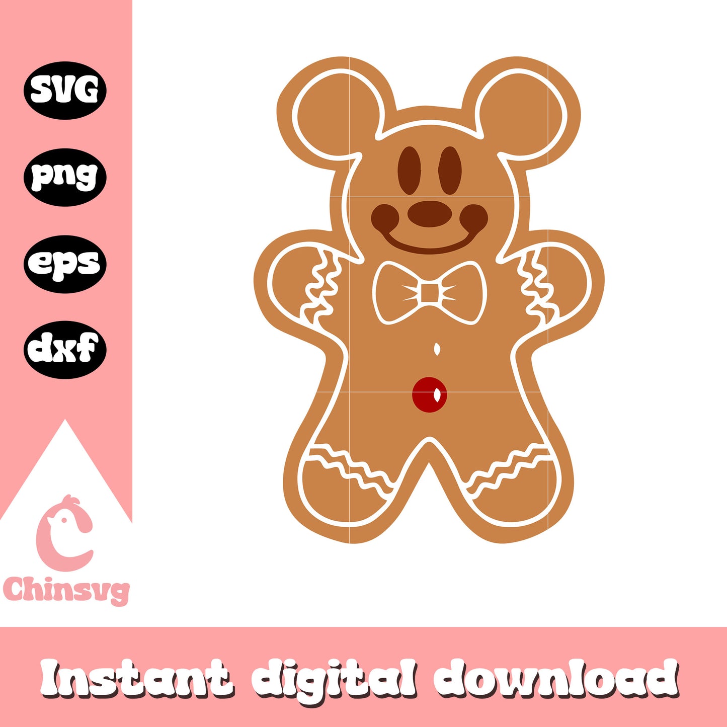 Mickey christmas cookies svg, disney world mickey christmas svg
