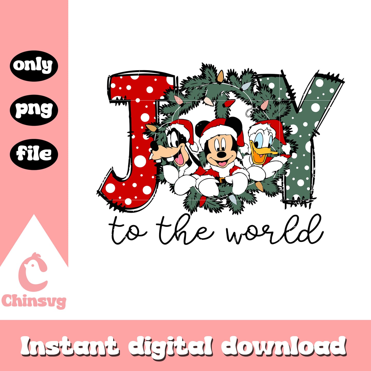 Mickey donald goofy joy the world png, xmas holiday images png