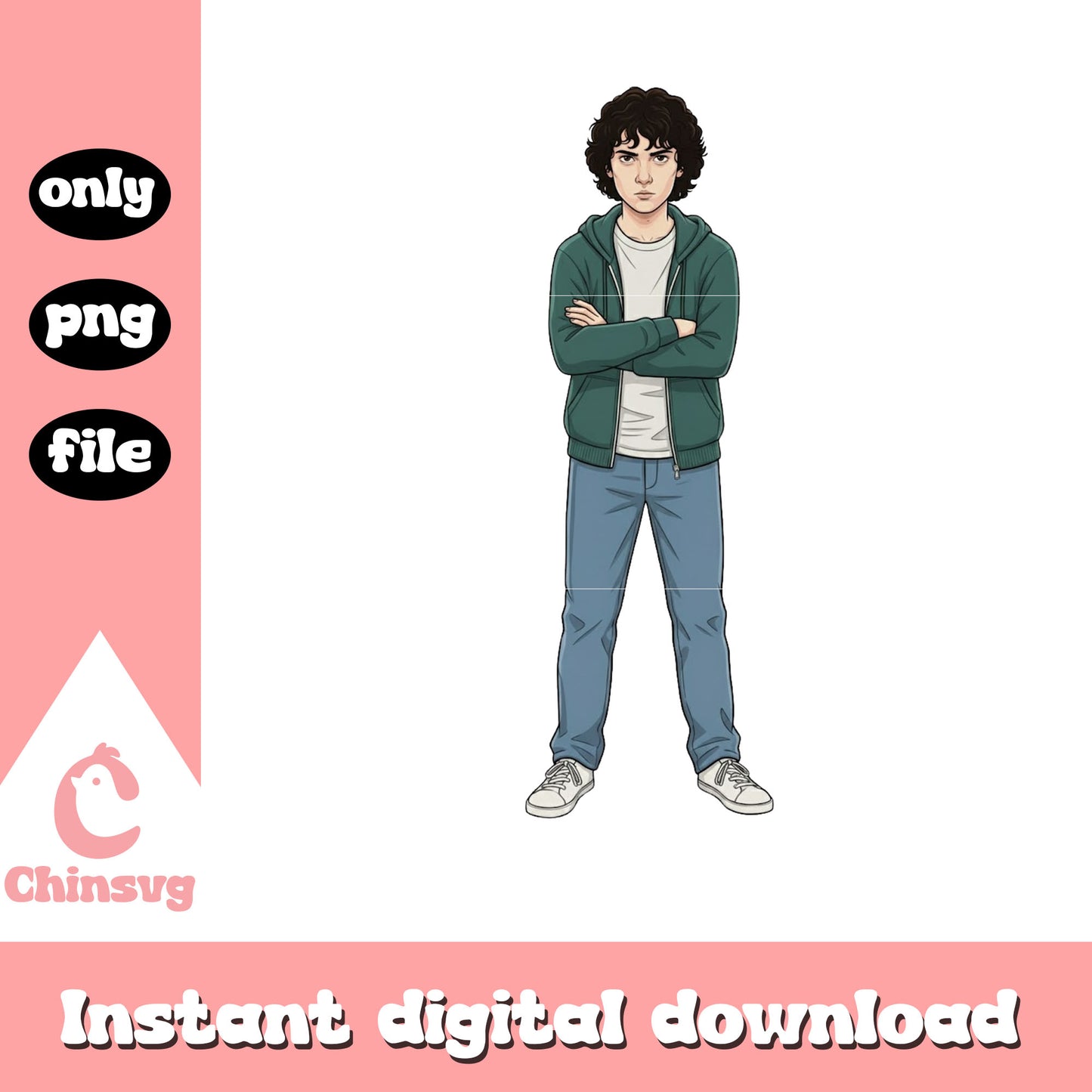 Mike wheele stranger things png, mike wheeler season 5 png