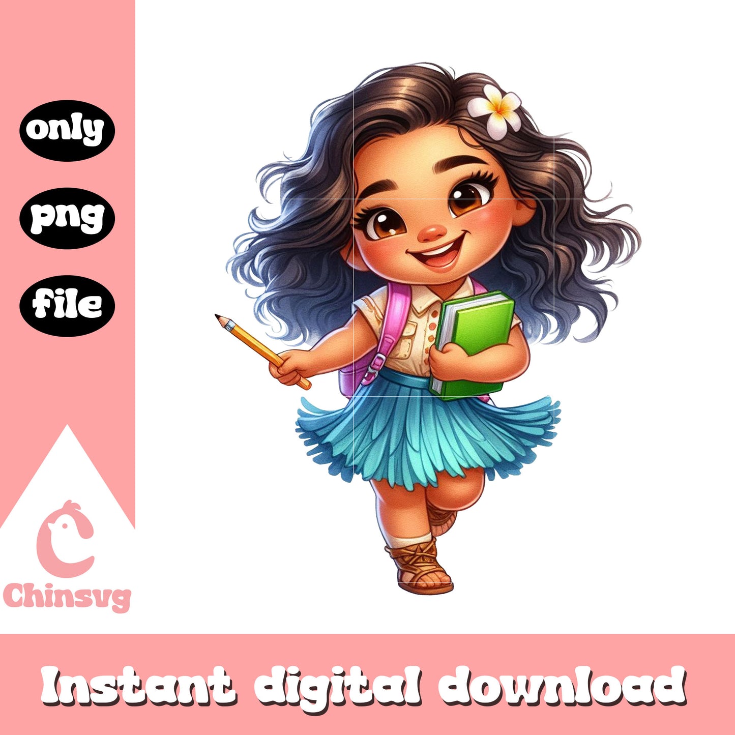 Moana disney princess back to school png, high school near me png