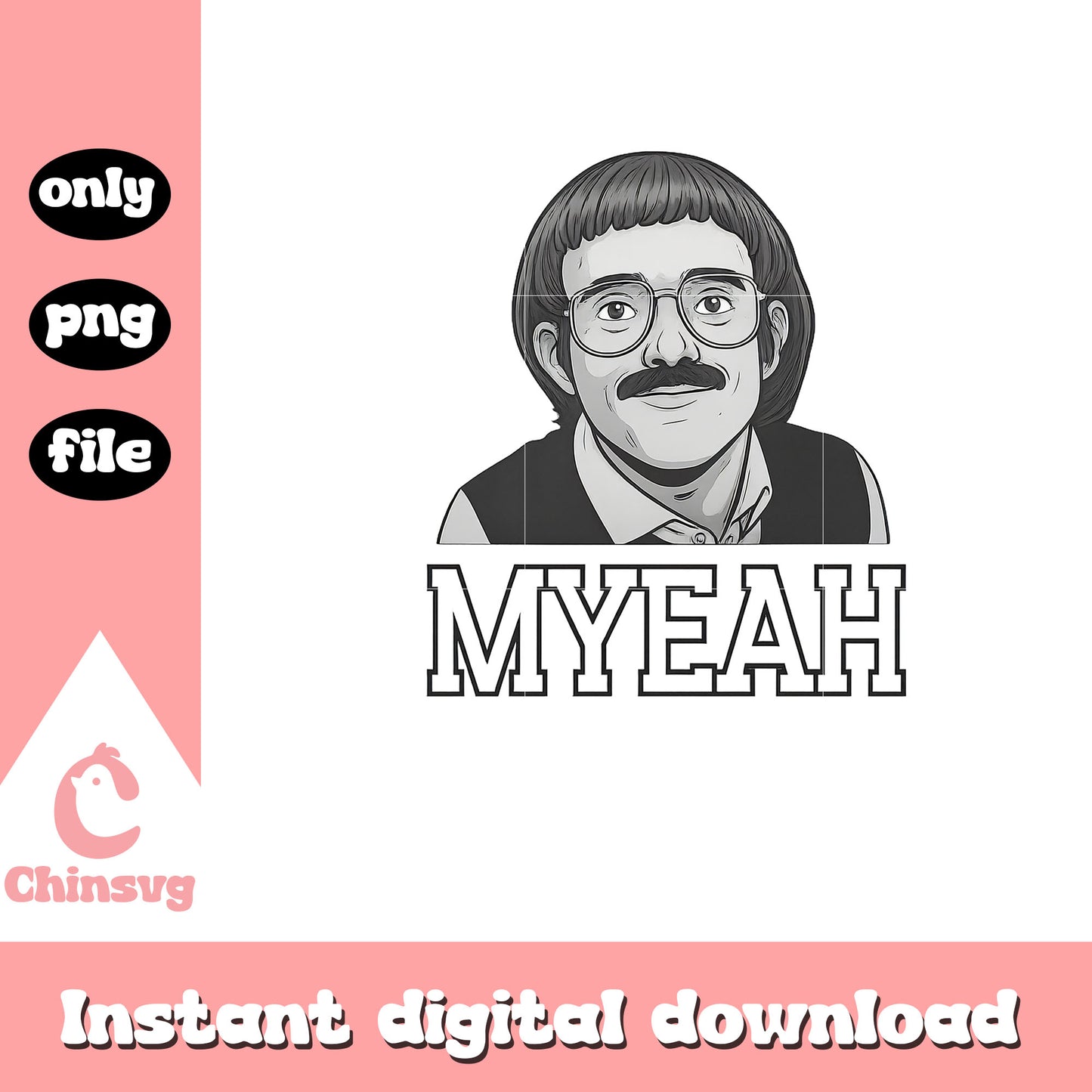 Myeah chit success do it lady chit trending png, funny chit png