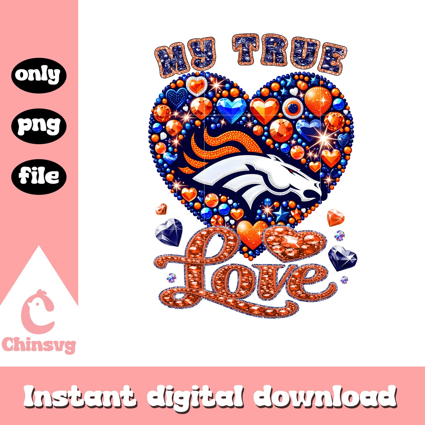 My true denver broncos png, all 32 nfl teams logos png