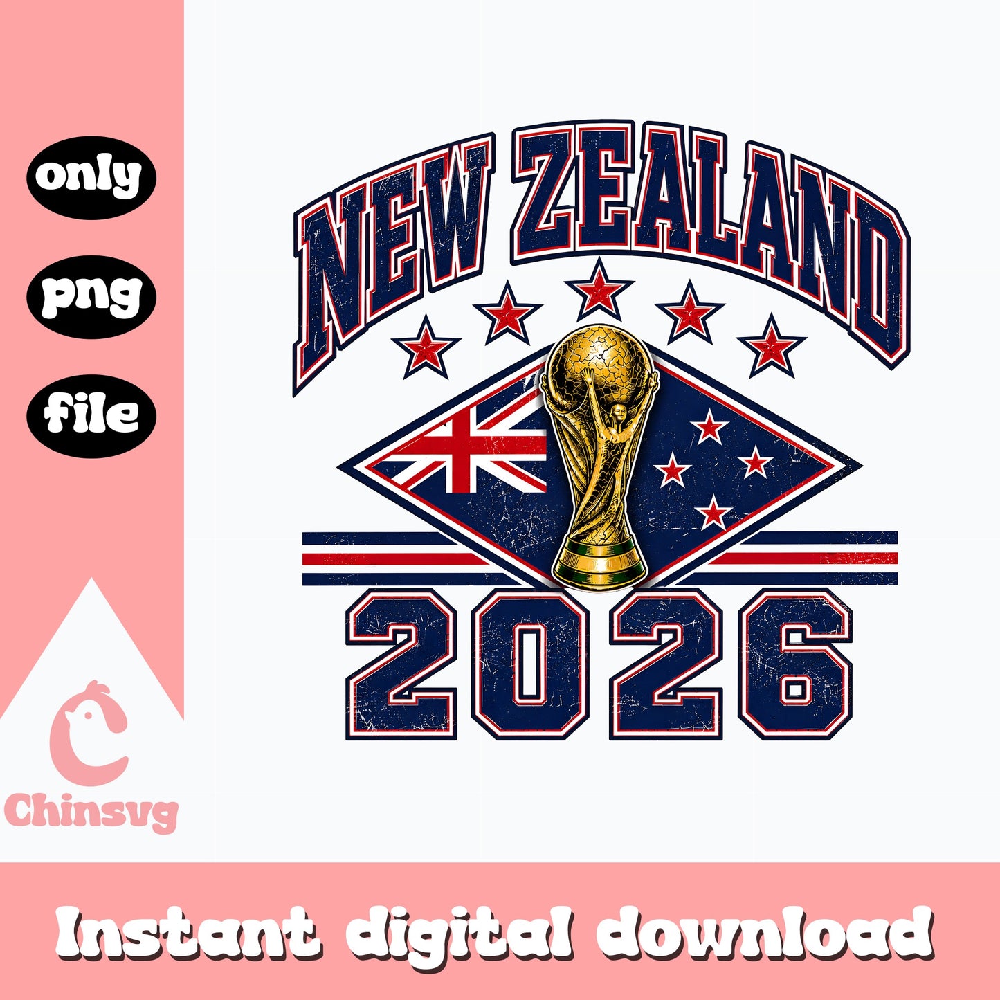New Zealand 2026 World Cup PNG, Soccer Football PNG, Kiwis PNG