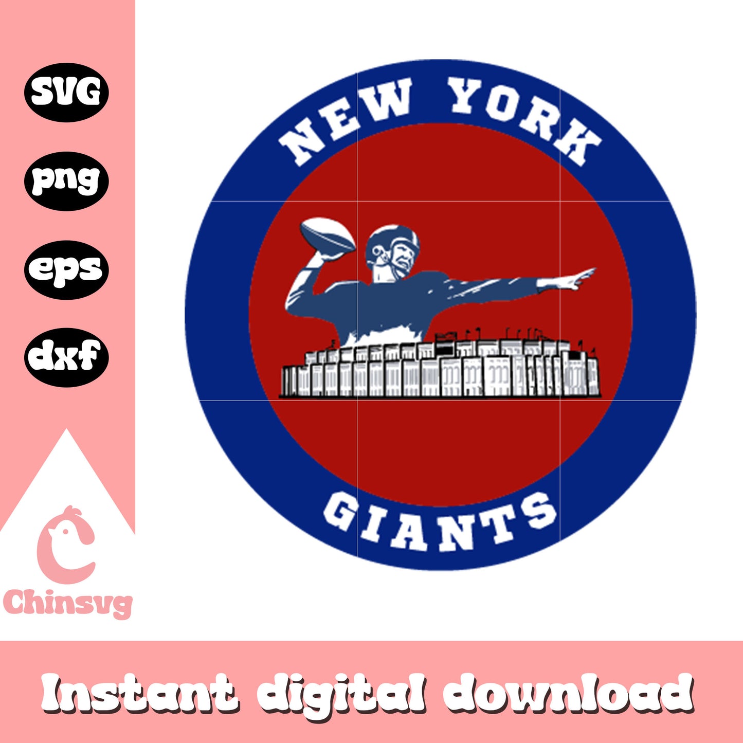 Nfl new york giants american football logo svg, ny giants logo pics svg