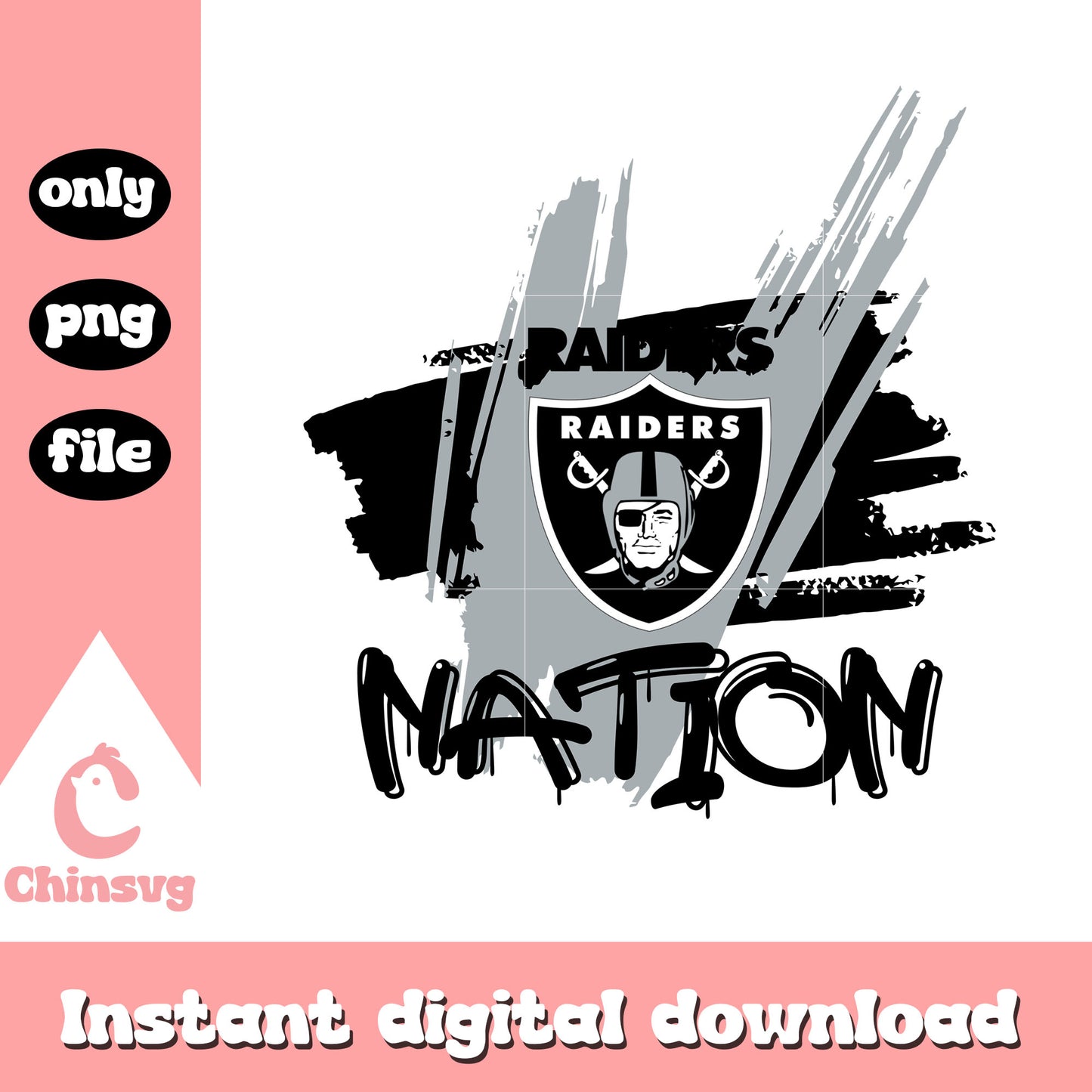 Nfl raiders nation logo png, Las Vegas Raiders game png
