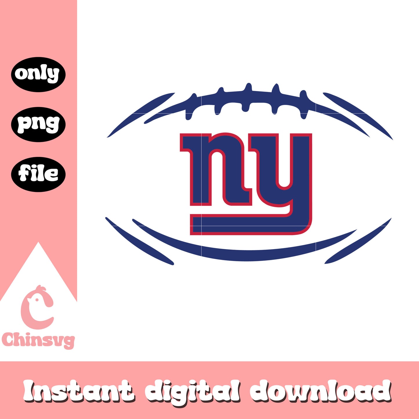 Ny rugby ball outline design svg, sport game svg, rugby svg