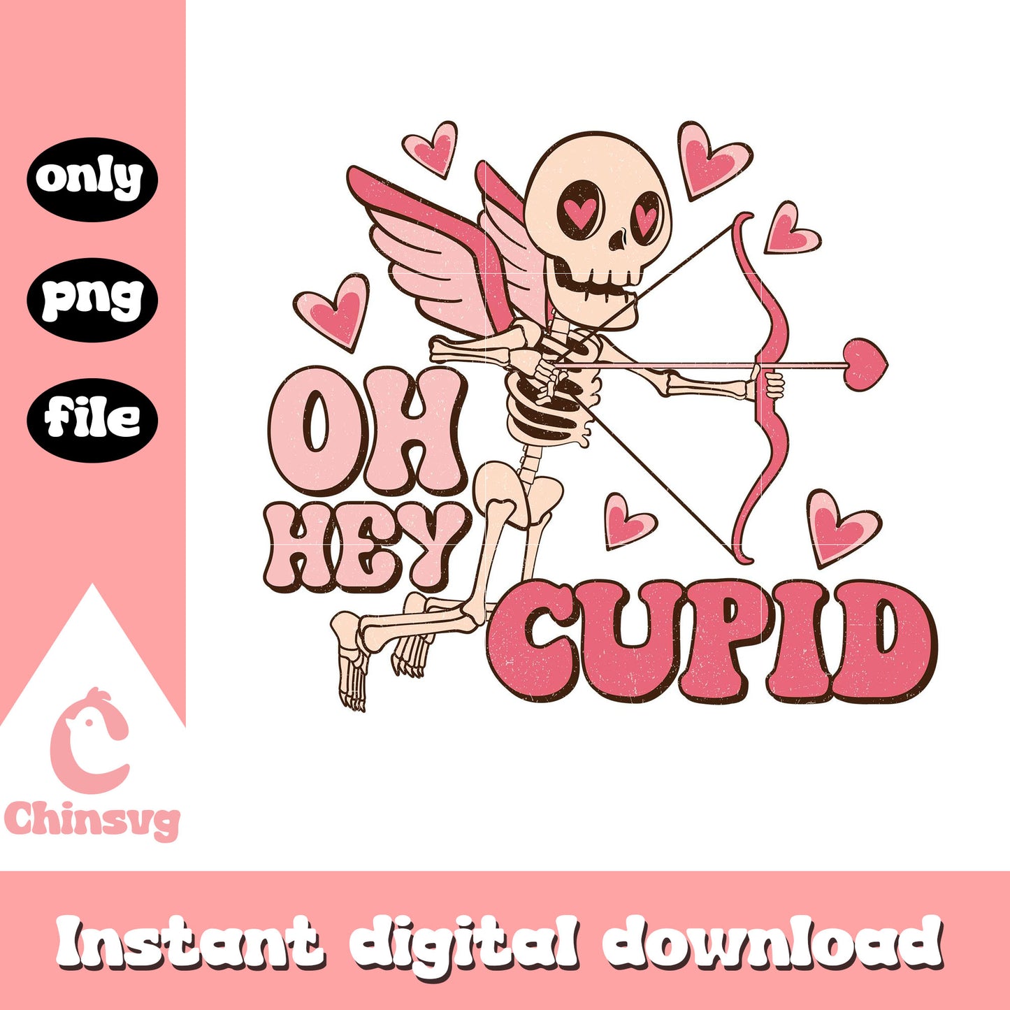 Oh hey skeleton cupid png, cupid png, human skeleton png