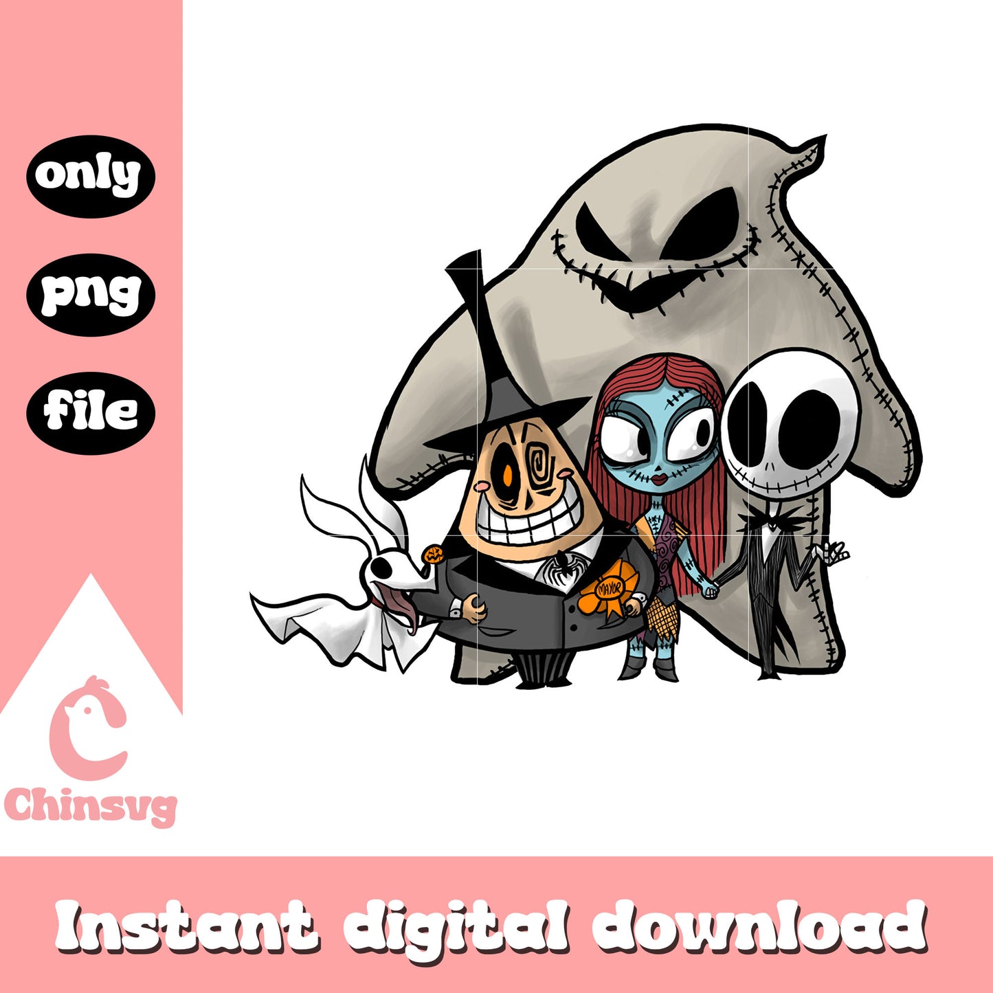 Oogie boogie friends clipart png, oogie boogie cartoon png