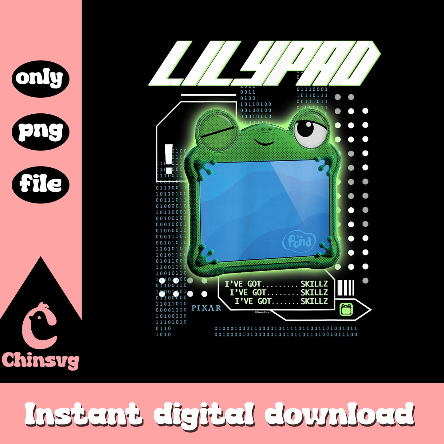 Pixar Lilypad Frog I've Got Skillz PNG, Disney Pixar PNG, Frog PNG