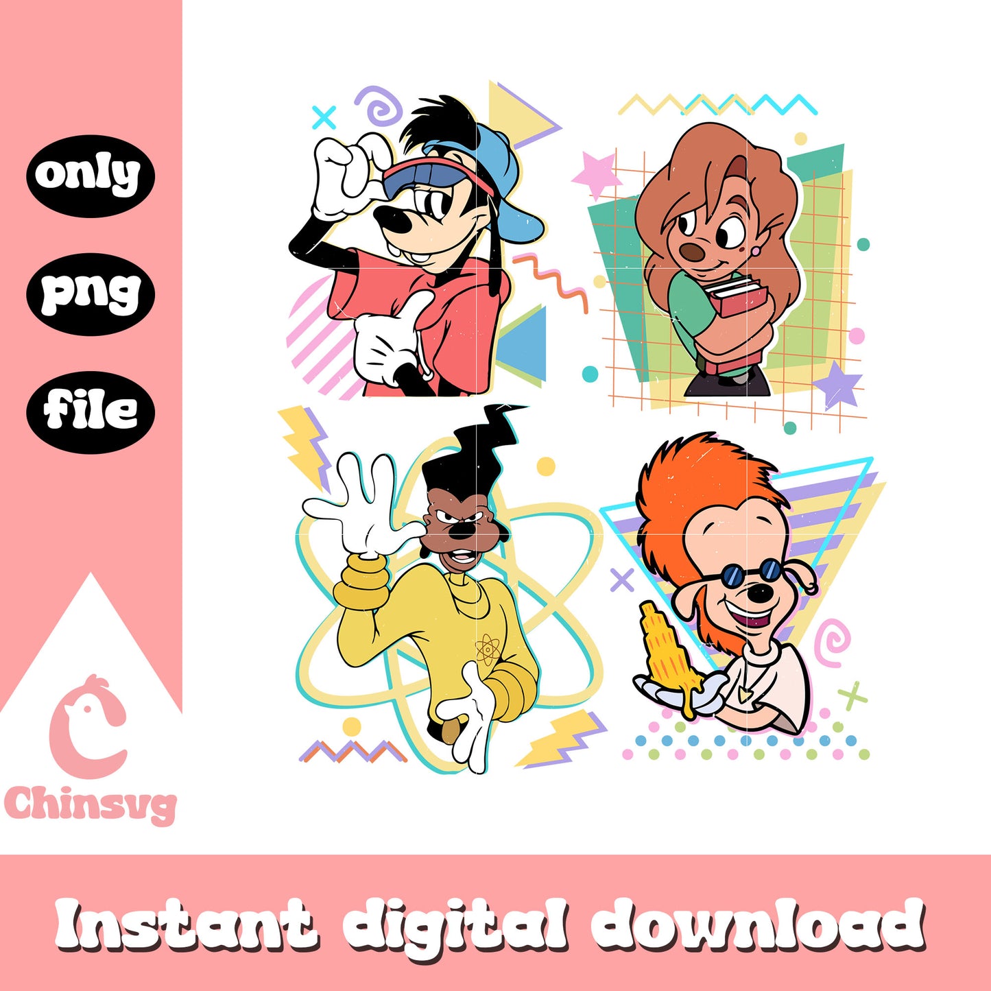 Powerline stand out goofy movie png, disney a goofy movie png