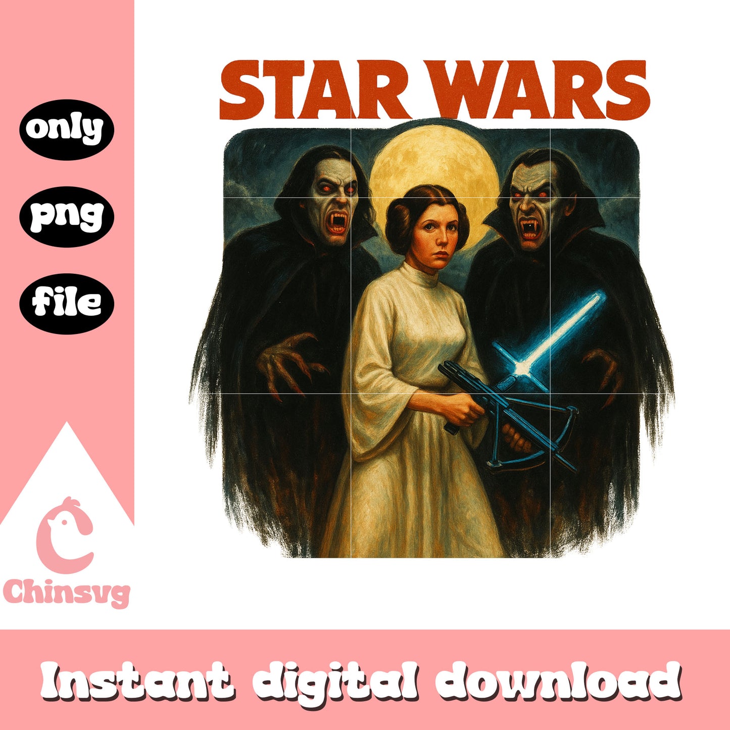 Princess leia organa star wars design png, star wars cartoon png
