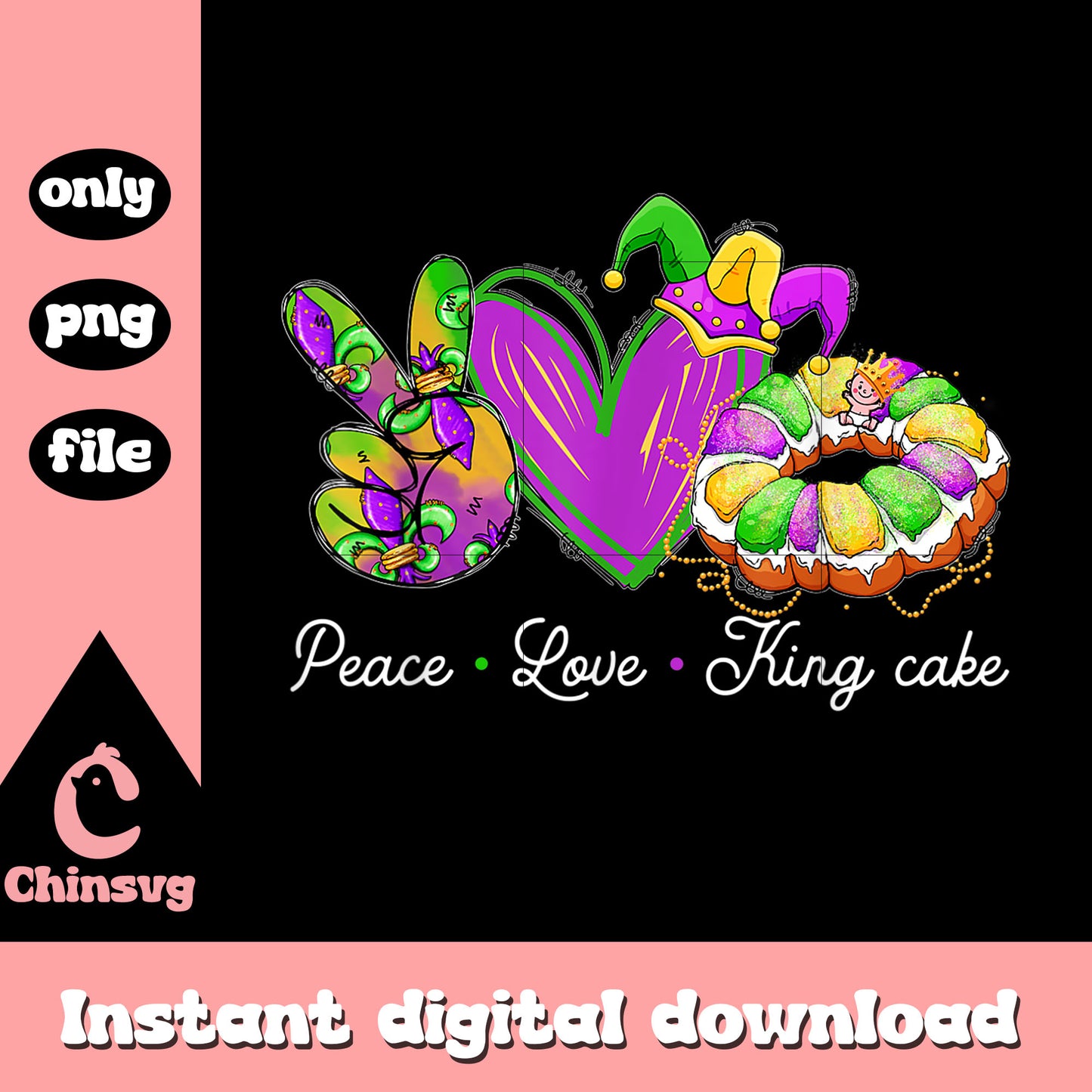 Purple hearts mardi gras png, mardi gras what it means png