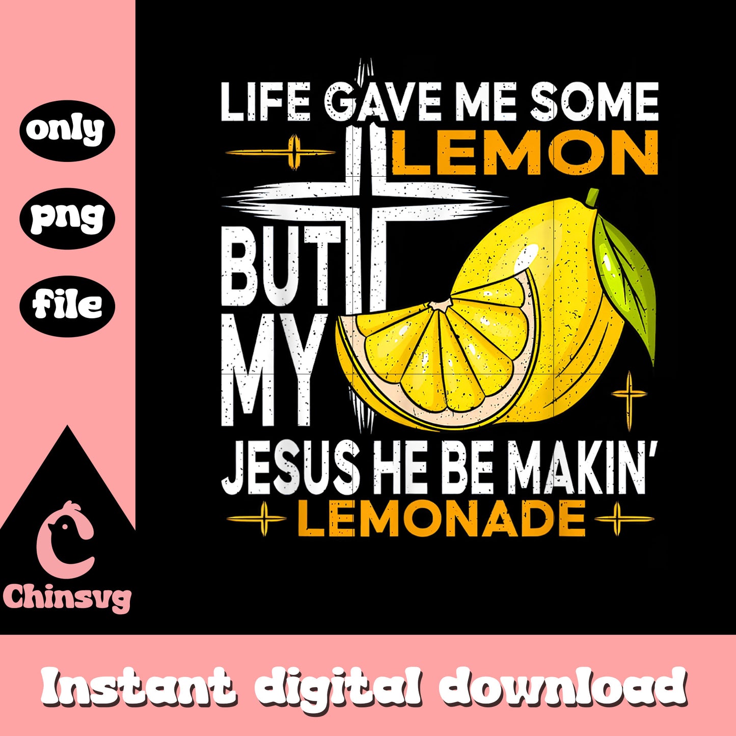 Retro jesus he be makin lemonade png, jesus lemonade png