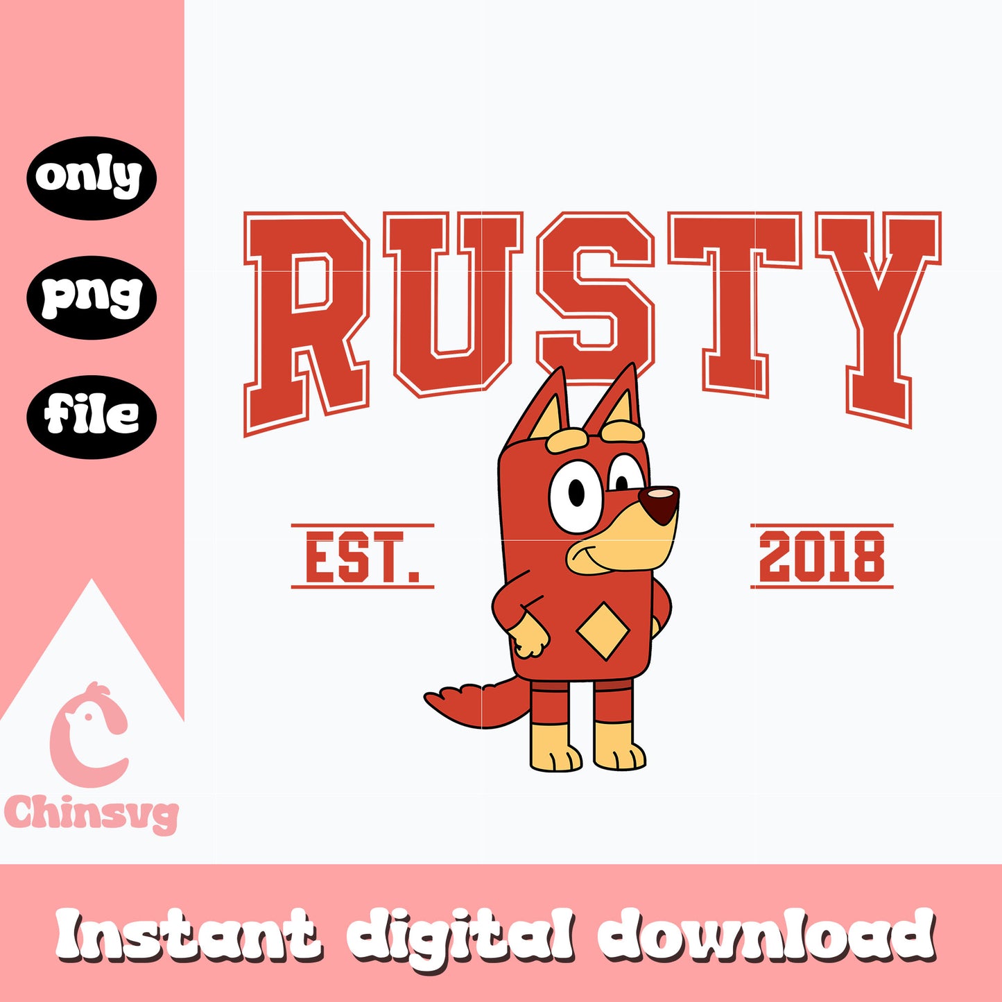 Rusty character est 2018 png, character png, cartoon png