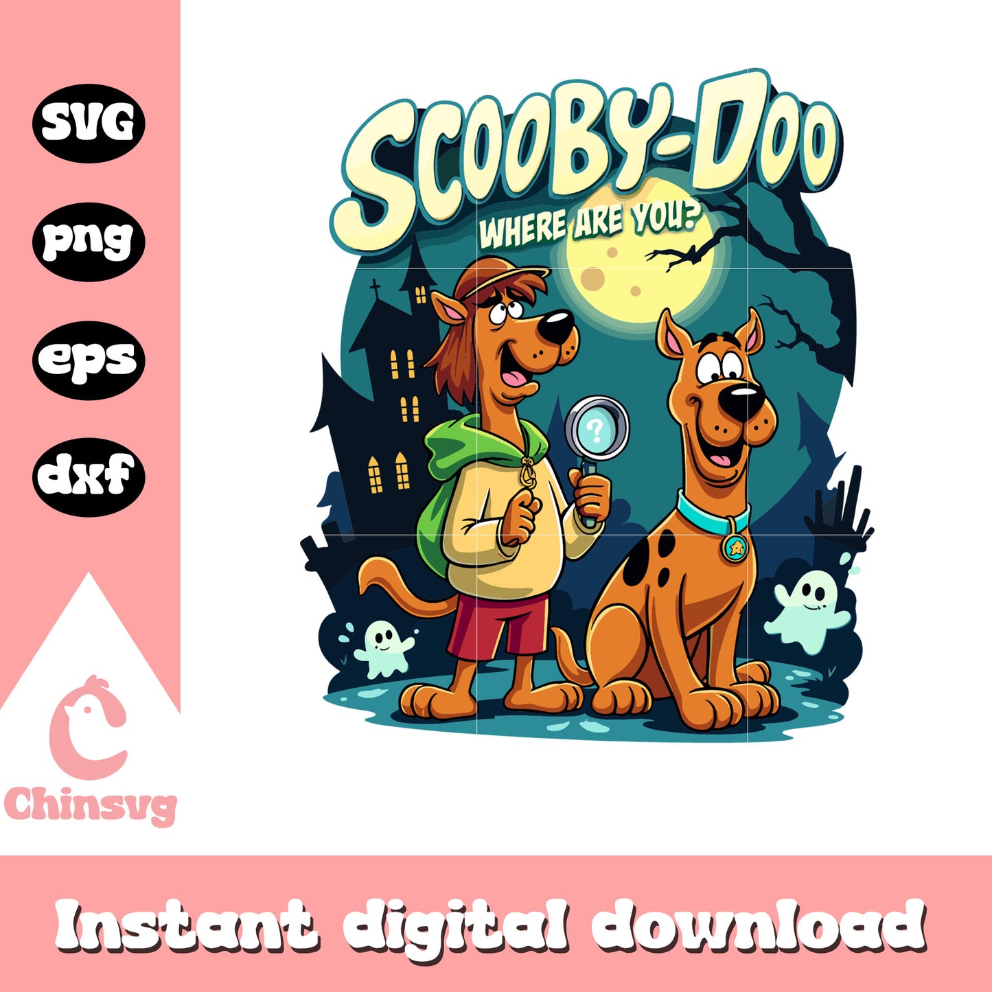 Scooby Doo where are you svg, Scooby Doo svg, cartoon movies svg