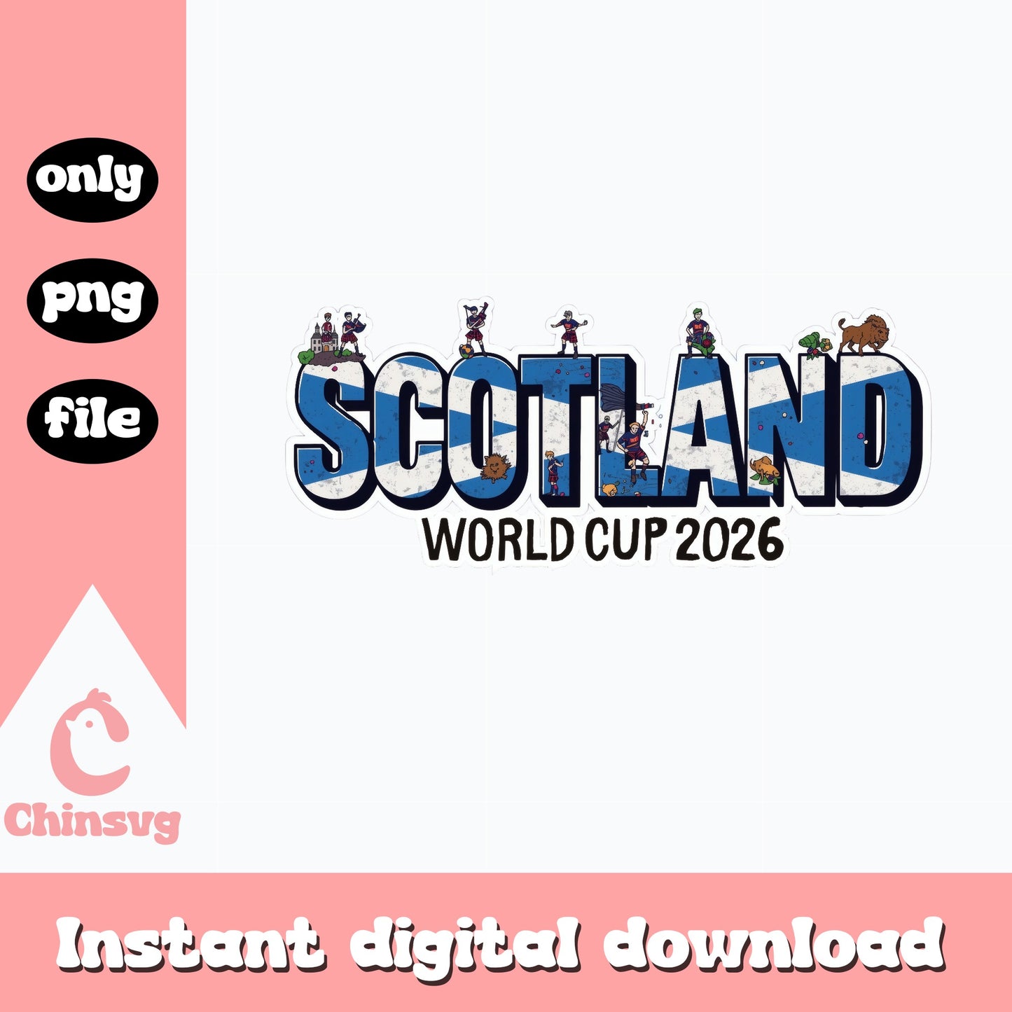 Scotland World Cup 2026 PNG, Scotland Football PNG, Soccer PNG
