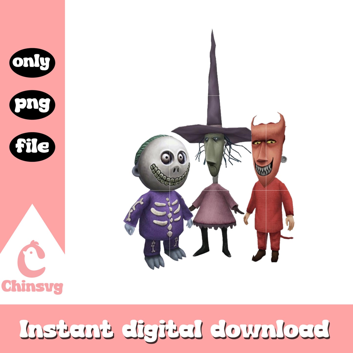 Shock lock barrel friends design png, lock shock and barrel images png