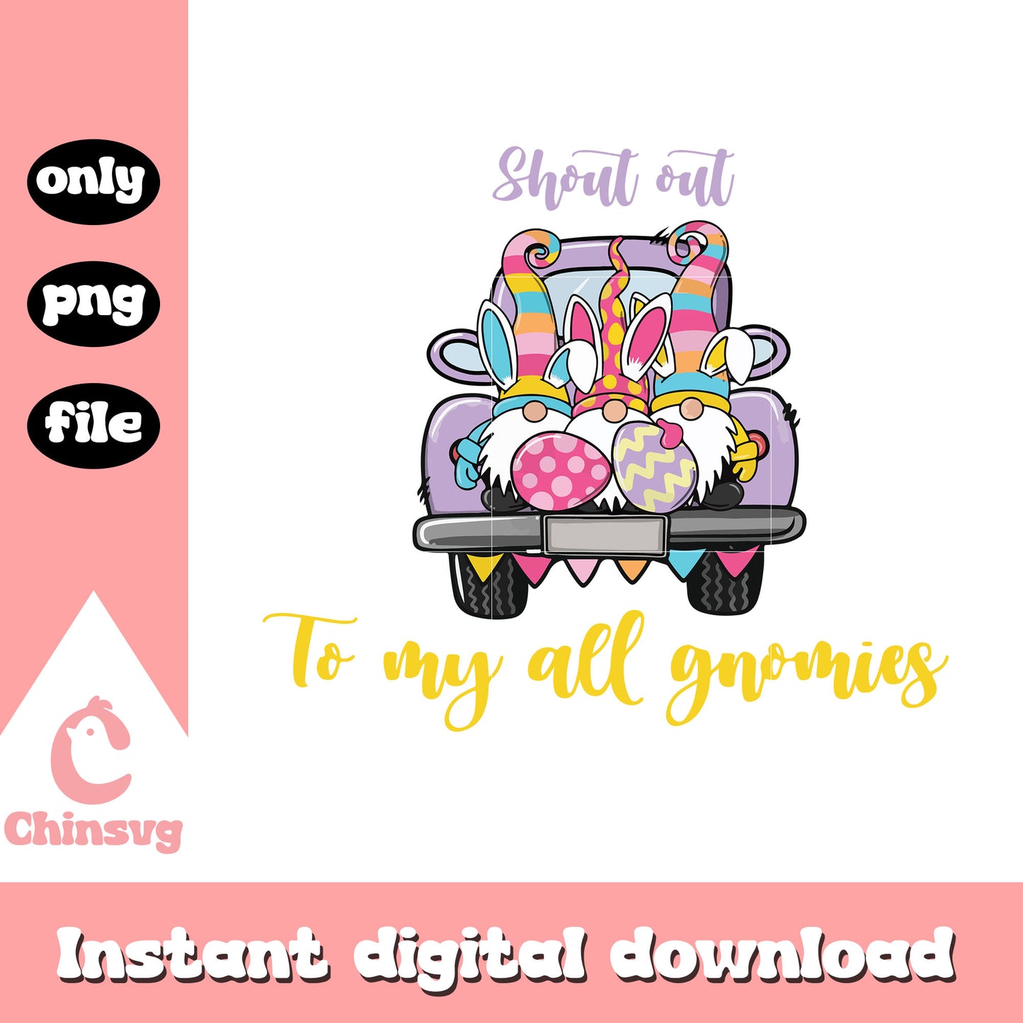 Shout out to my all gnomies png, easter gnome clipart png
