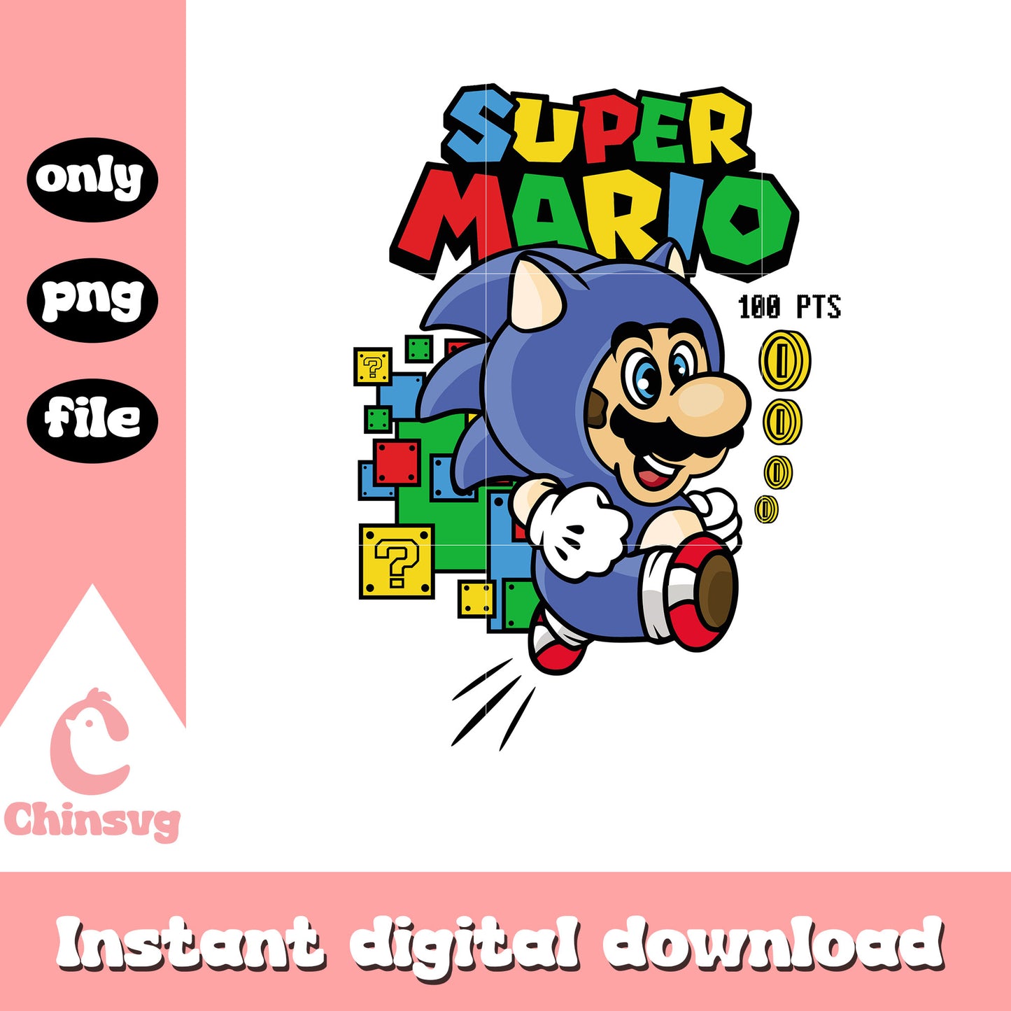 Sonic x Mario character png, super mario bros png, cartoon png