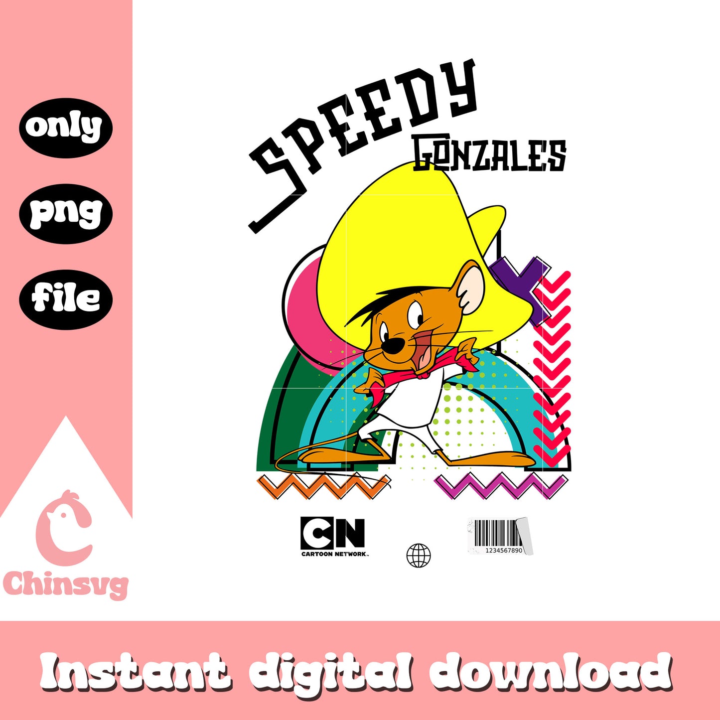 Speedy gonzales character design png, speedy gonzales cartoon png