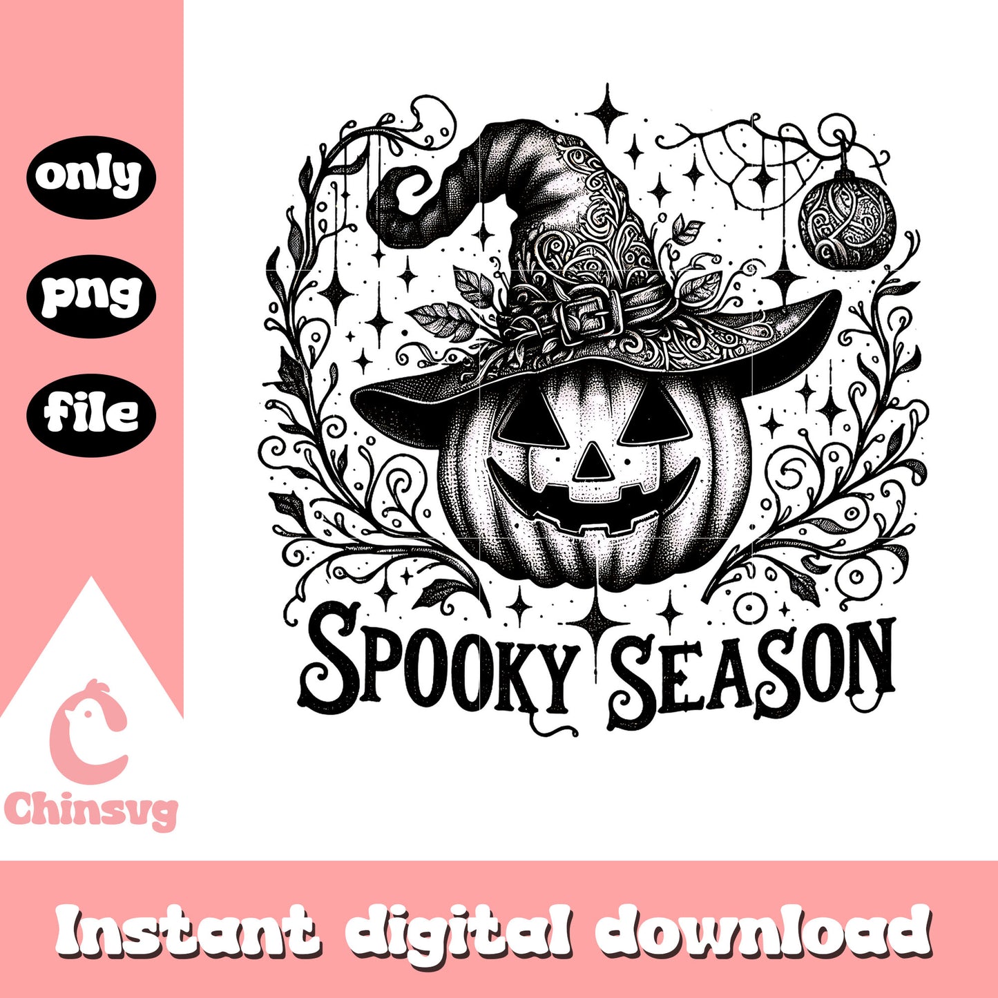 Spooky season pumpkin witch png, halloween pumpkin png