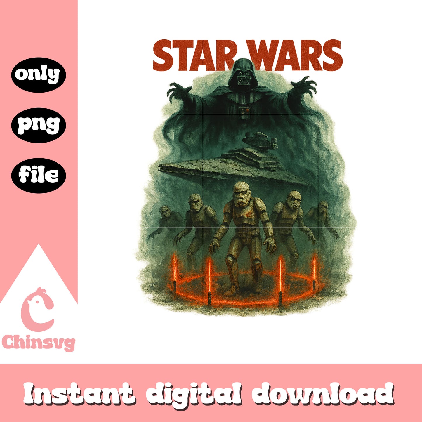 Star wars character cartoon design png, star wars movie png