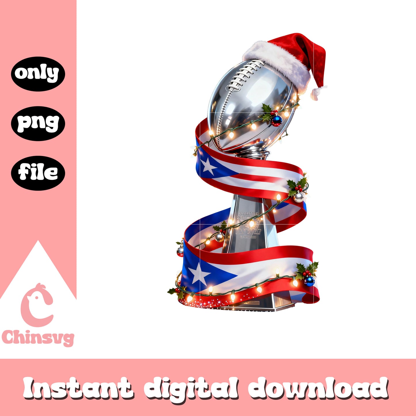 Super bowl lix cup christmas png, super bowl halftime show png